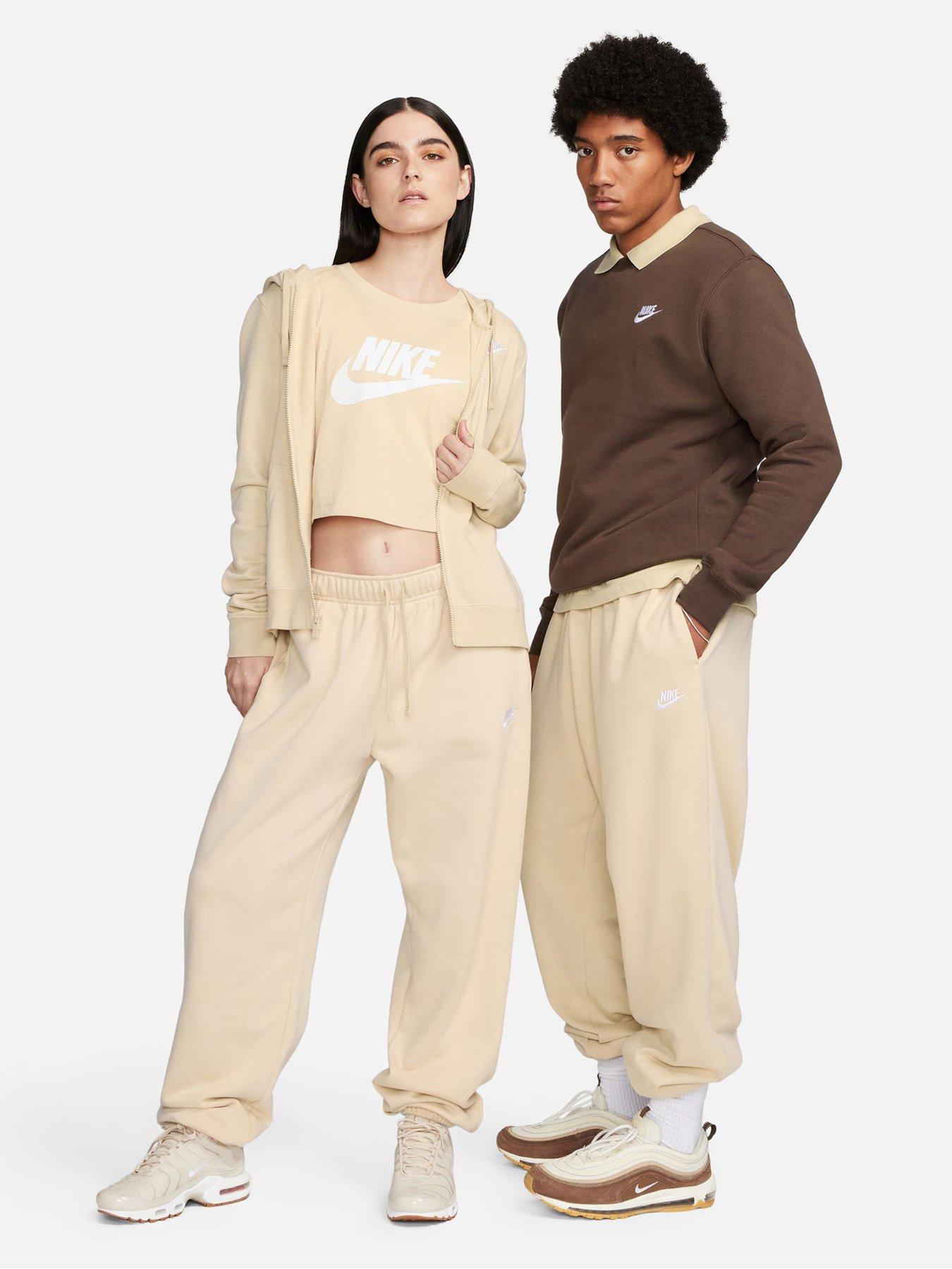 Beige deals nike joggers