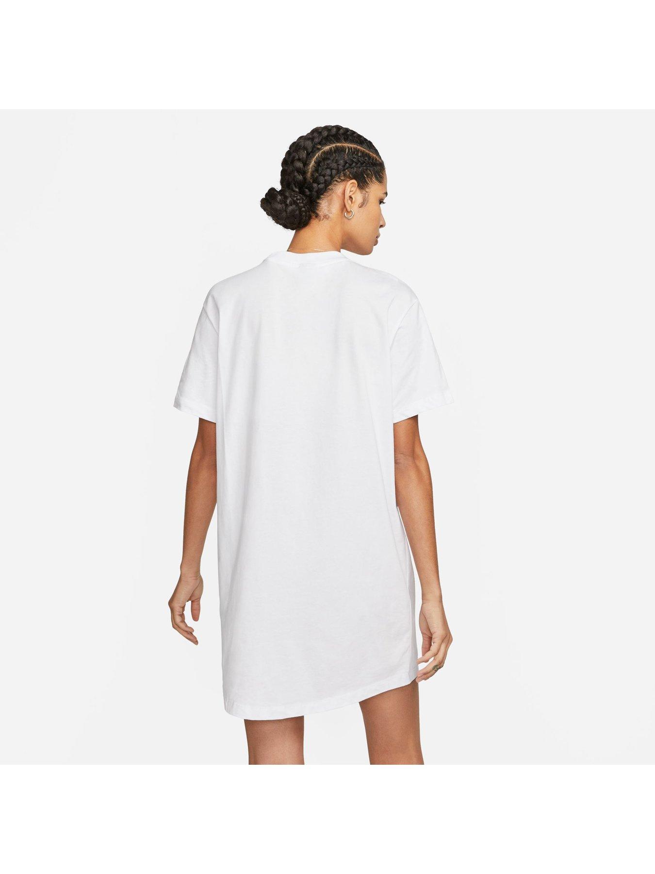 White nike cheap t shirt dress