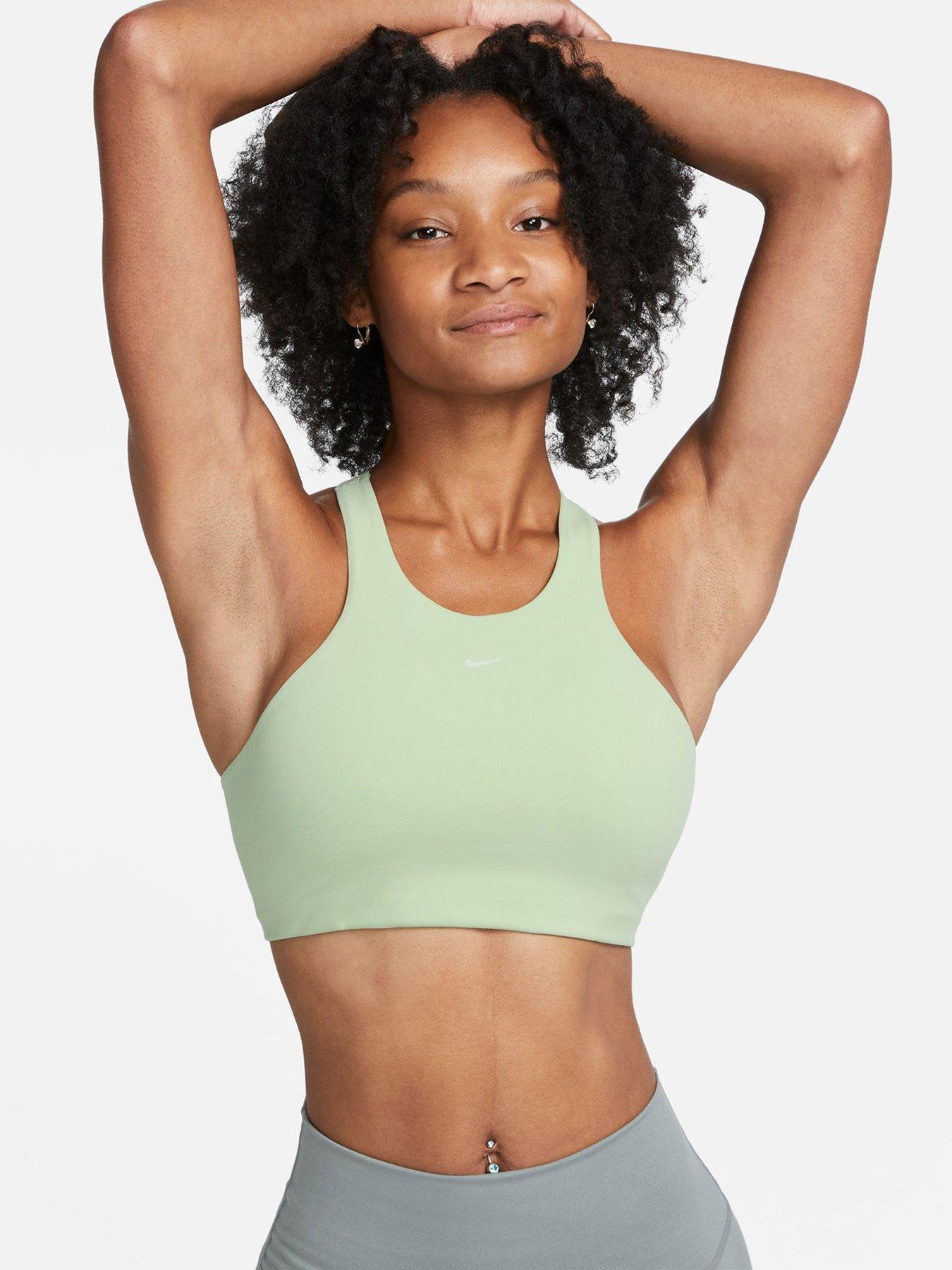 Nike Training Nike Yoga Indy light support layered sports bra in