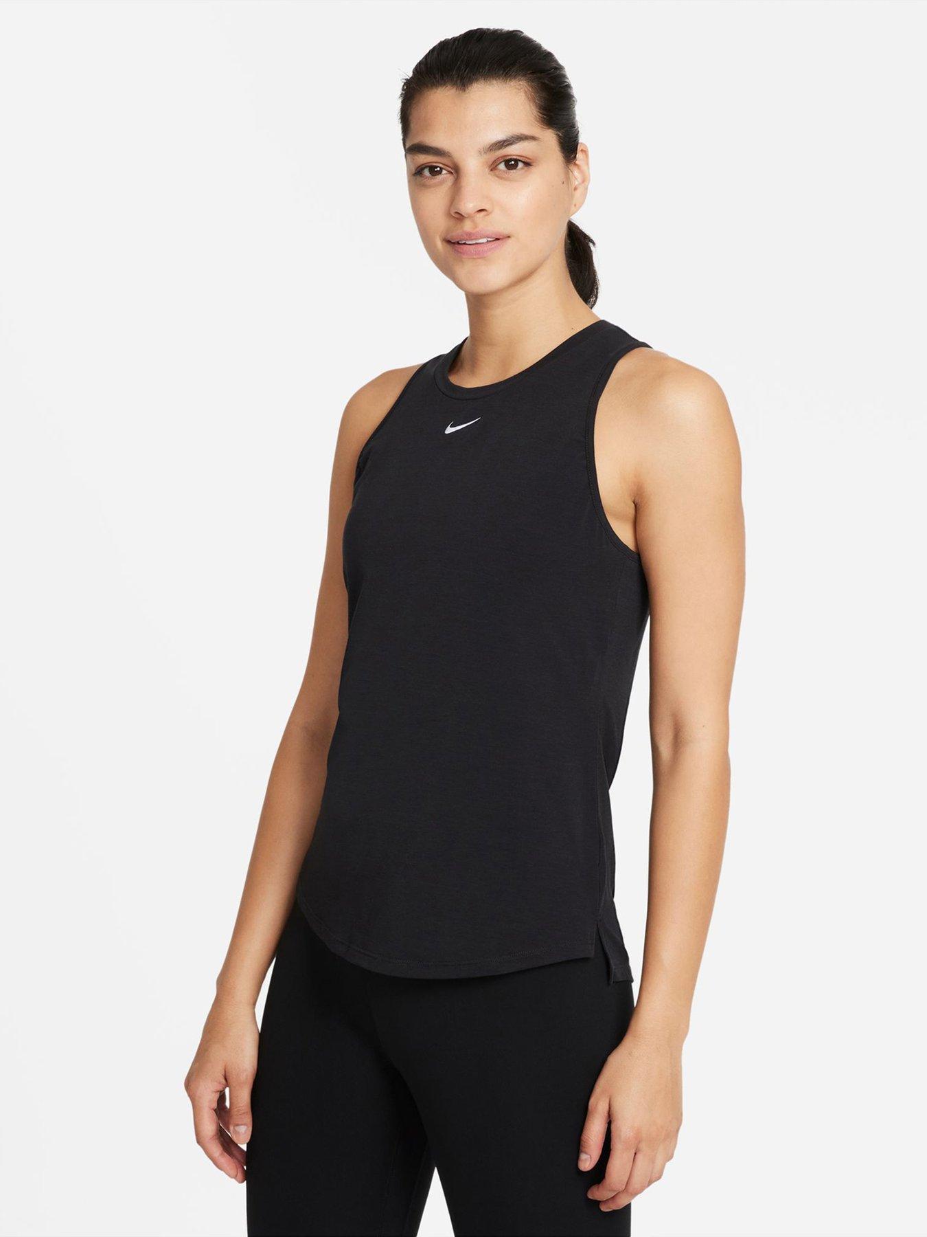 Nike Dri-FIT One Luxe Women's Standard Fit Tank Top - Black
