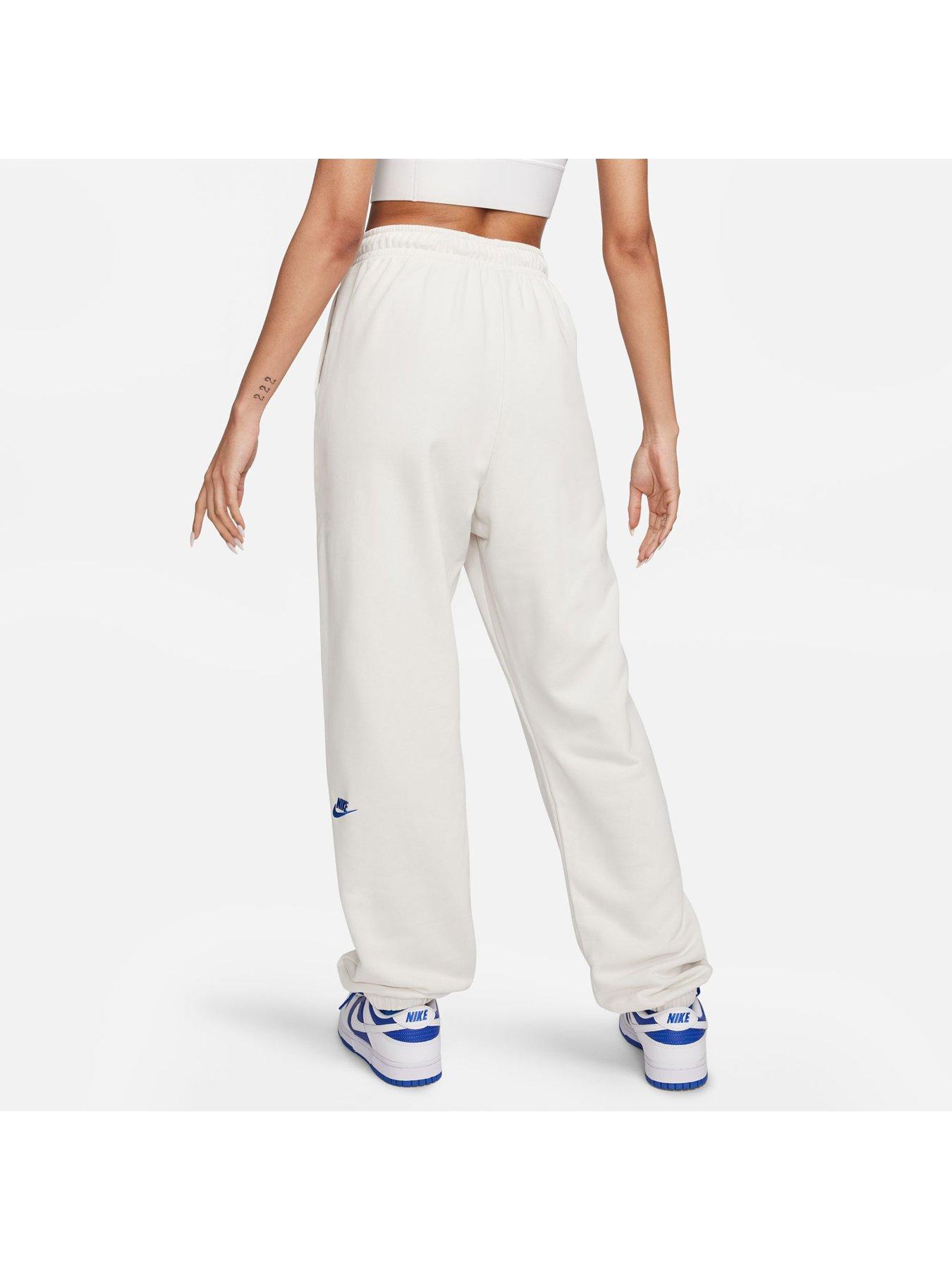 Nike beige discount wide leg joggers