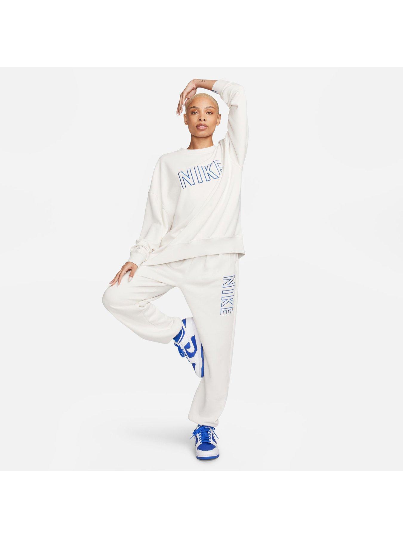 Beige womens nike online tracksuit