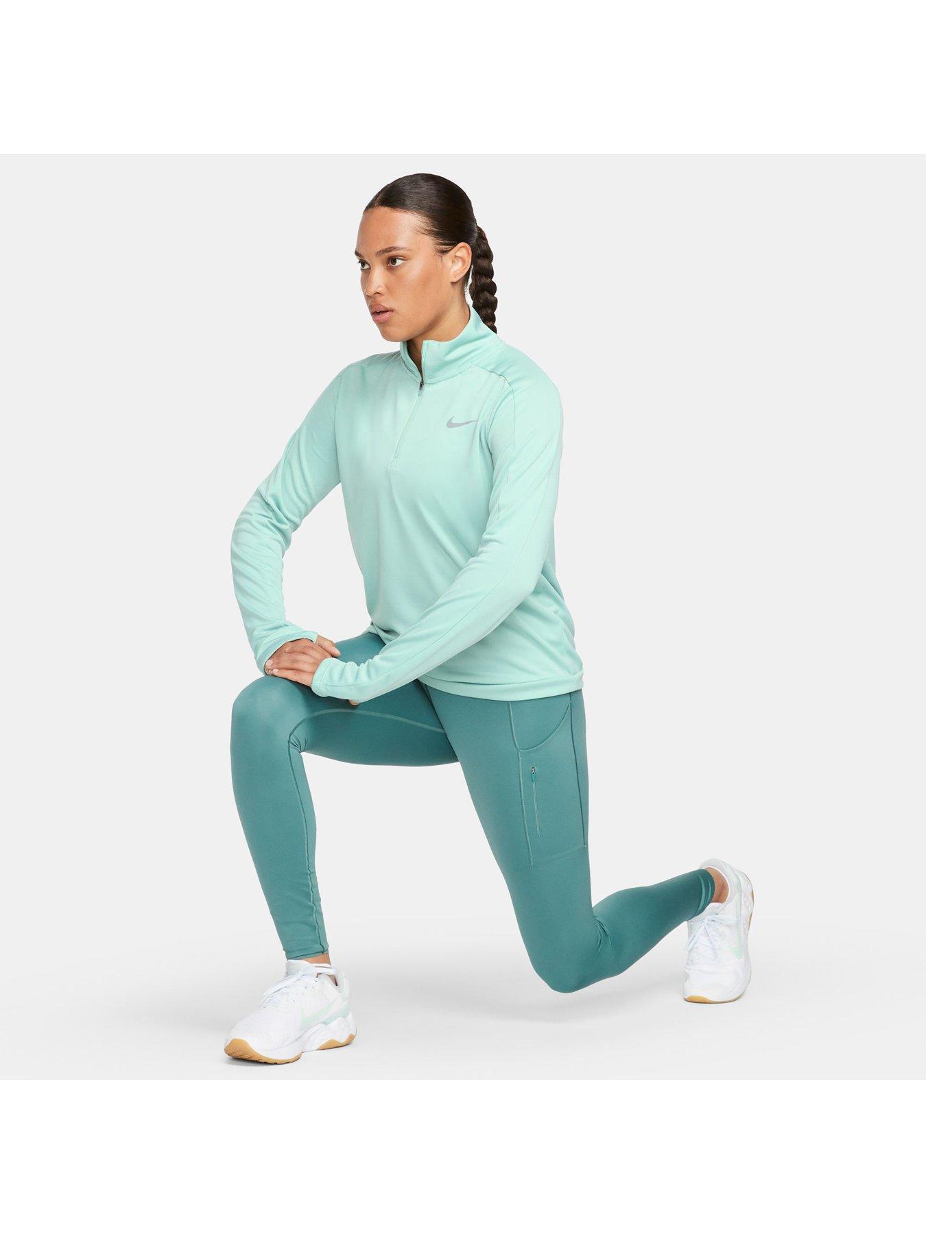 Nike Women's 'Element' Dri-Fit Half Zip Performance Top