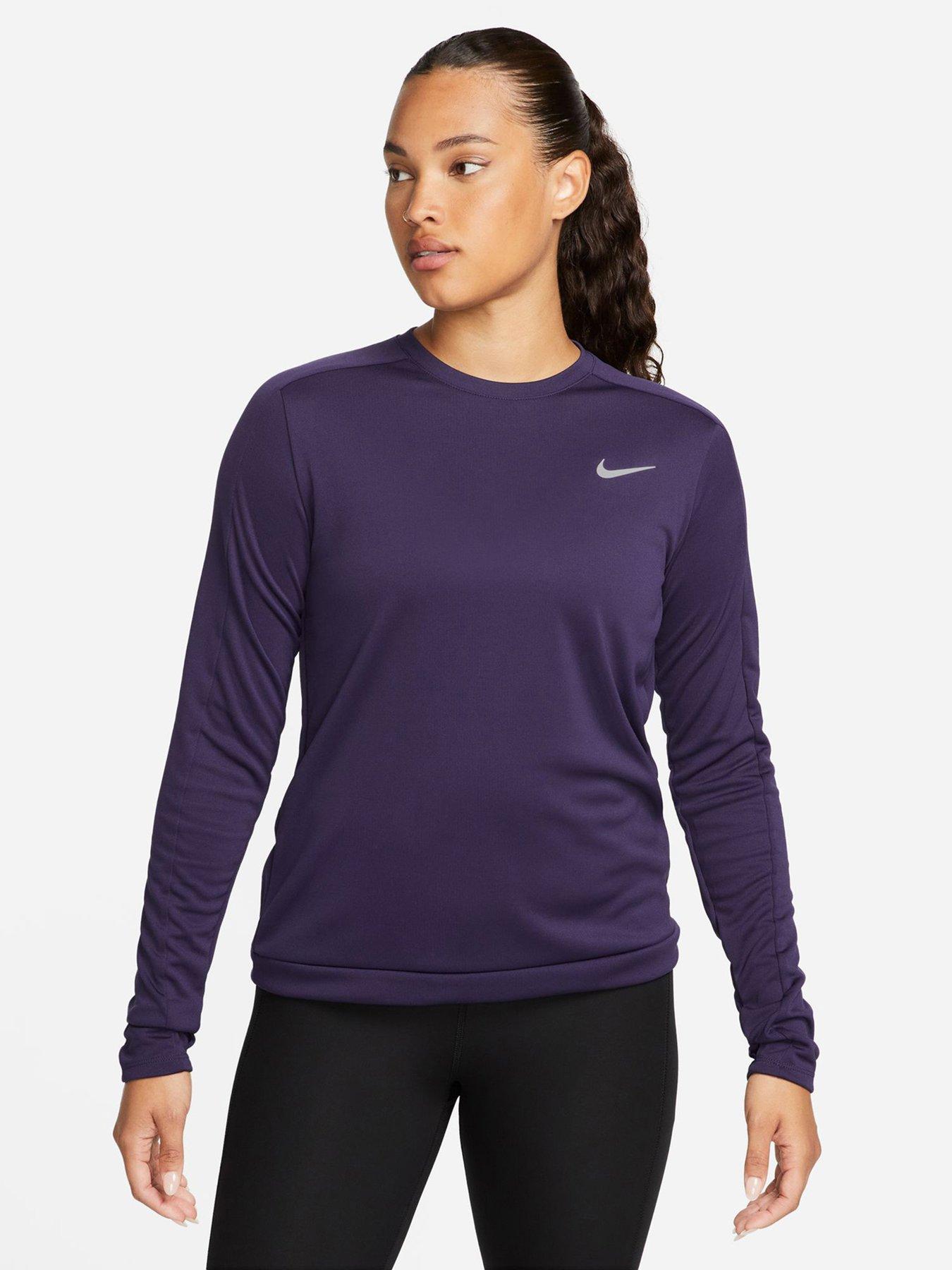 Nike dri hot sale fit purple