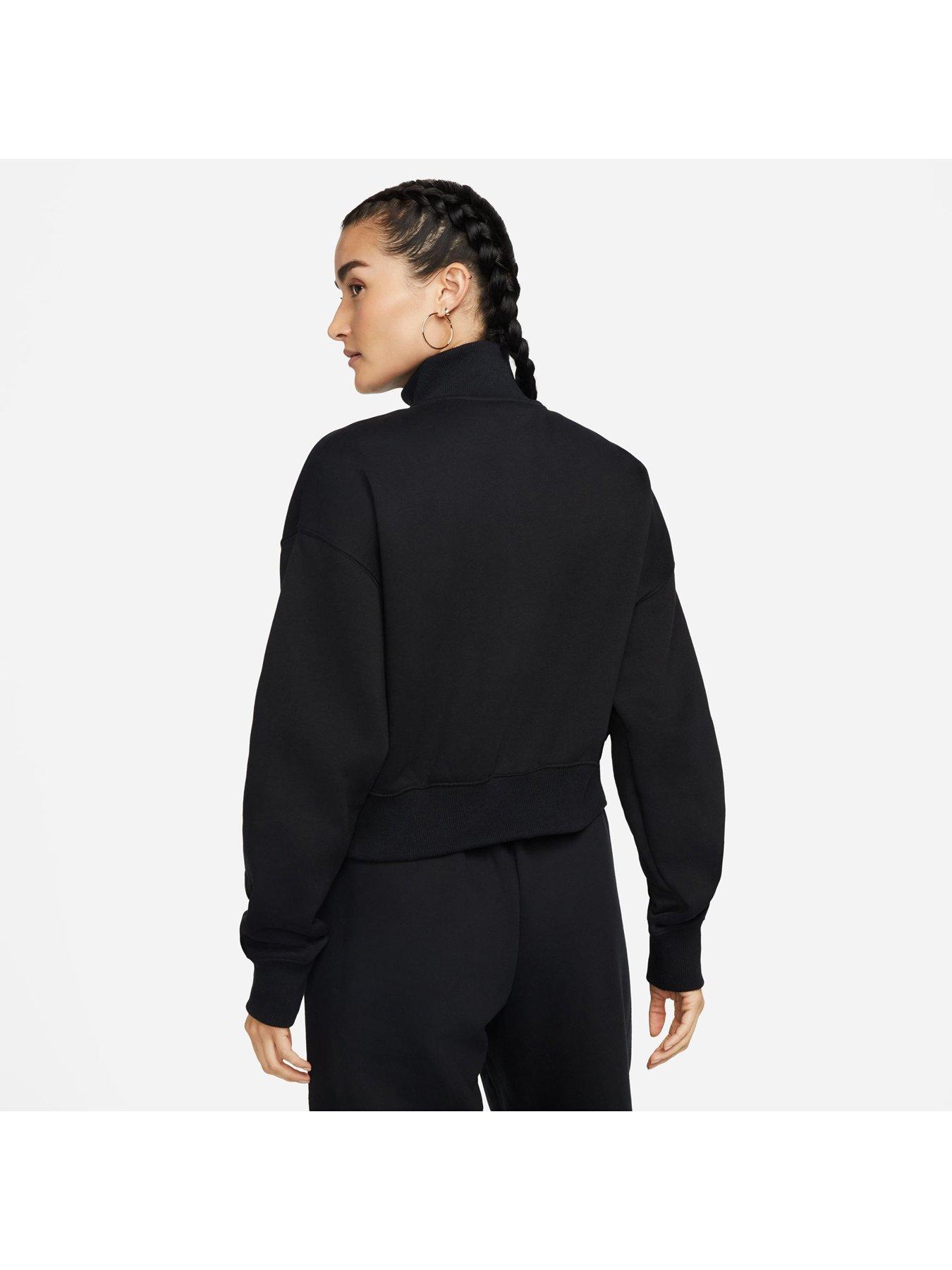 Nike Sportswear Phoenix Fleece Women s Oversized 1 2 Zip Crop