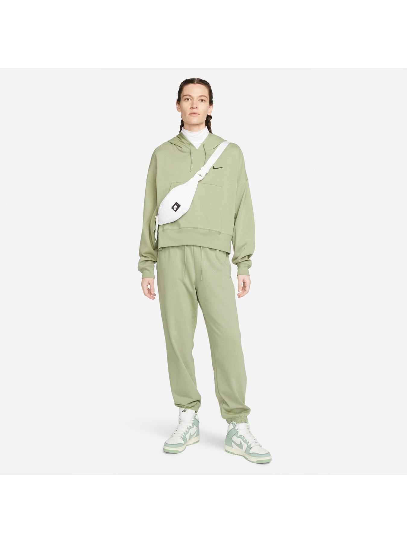 Nike green hot sale tracksuit womens