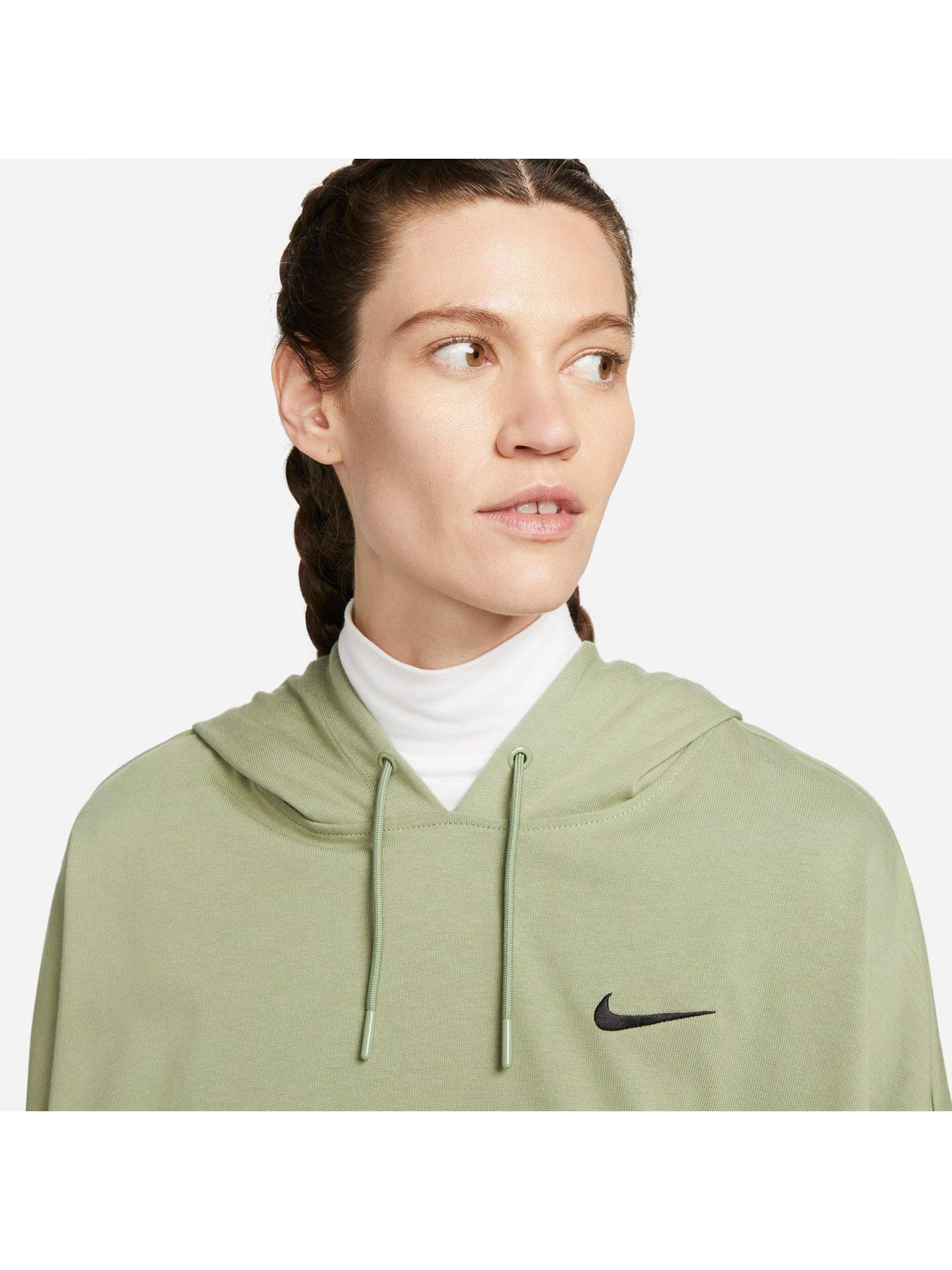 Nike Sportswear Women's Oversized Jersey Pullover Hoodie - Green