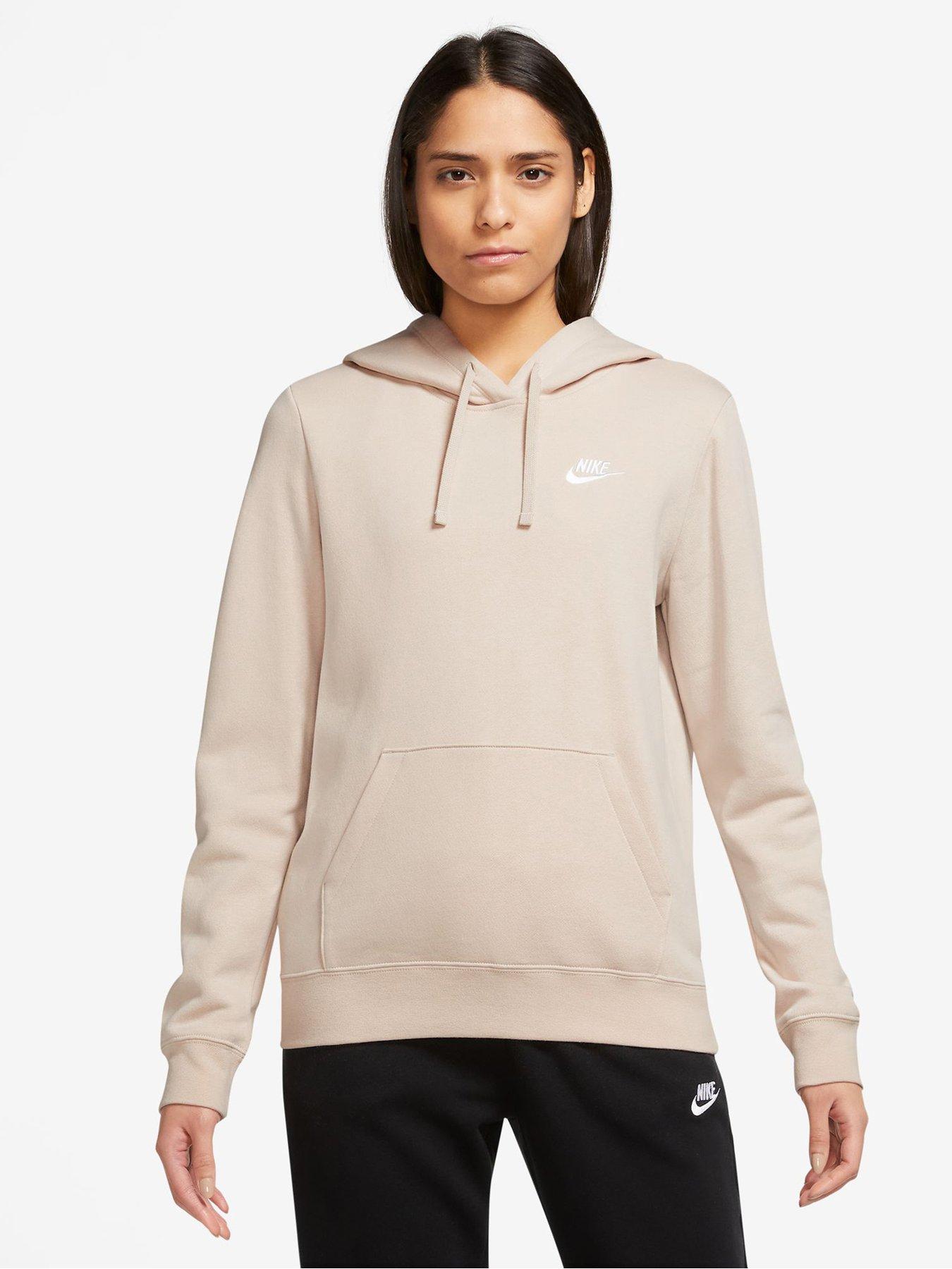 Nike Plus Size Active Sportswear Club Hooded Fleece Sweatshirt