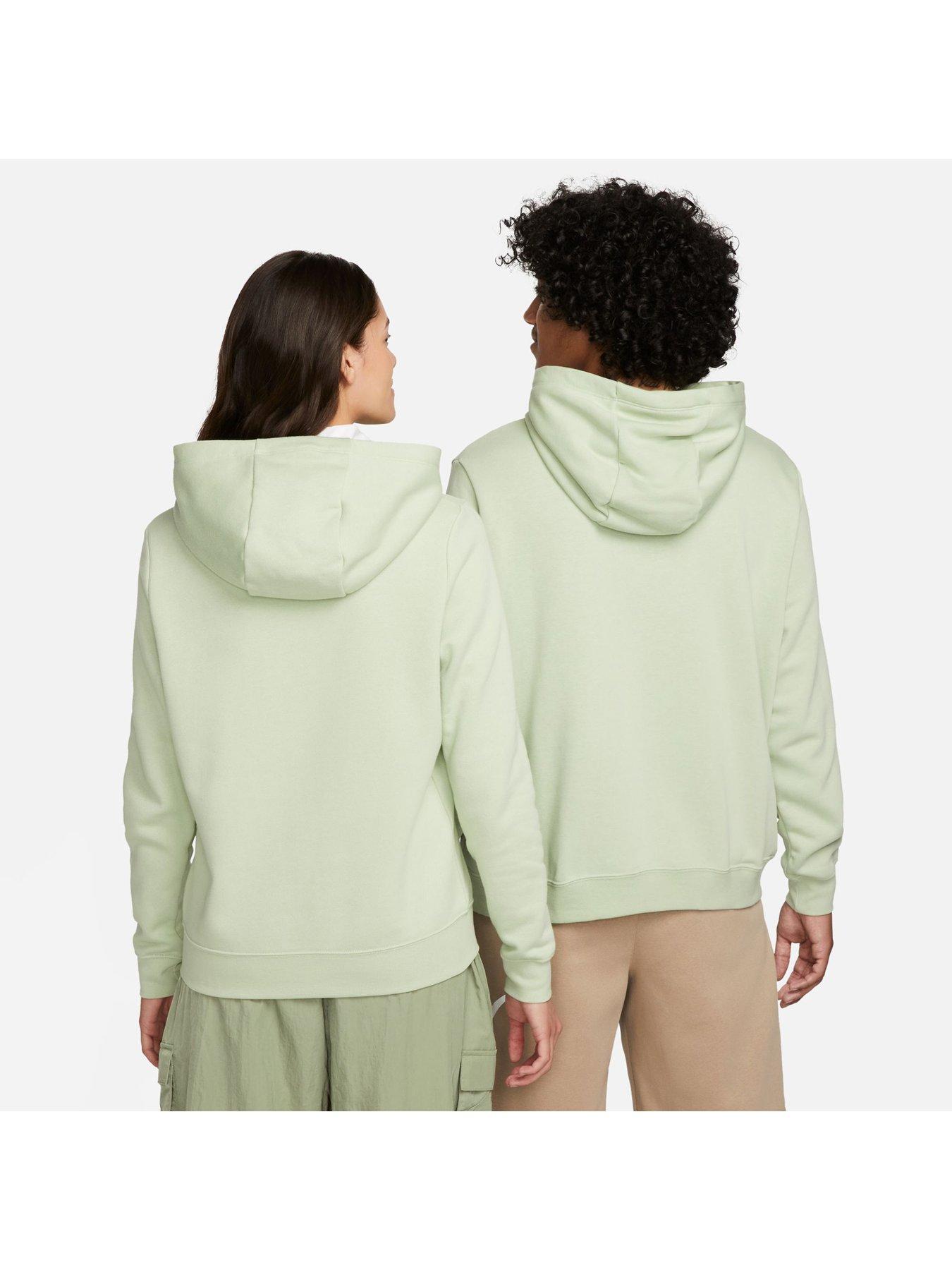 Hoodies and sweatshirts Nike Sportswear Essential Funnel-Neck Fleece  Pullover Hoodie Champagne/ White