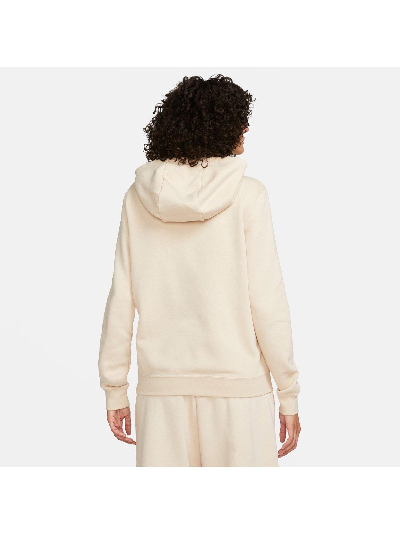 Nike beige hoodie discount womens