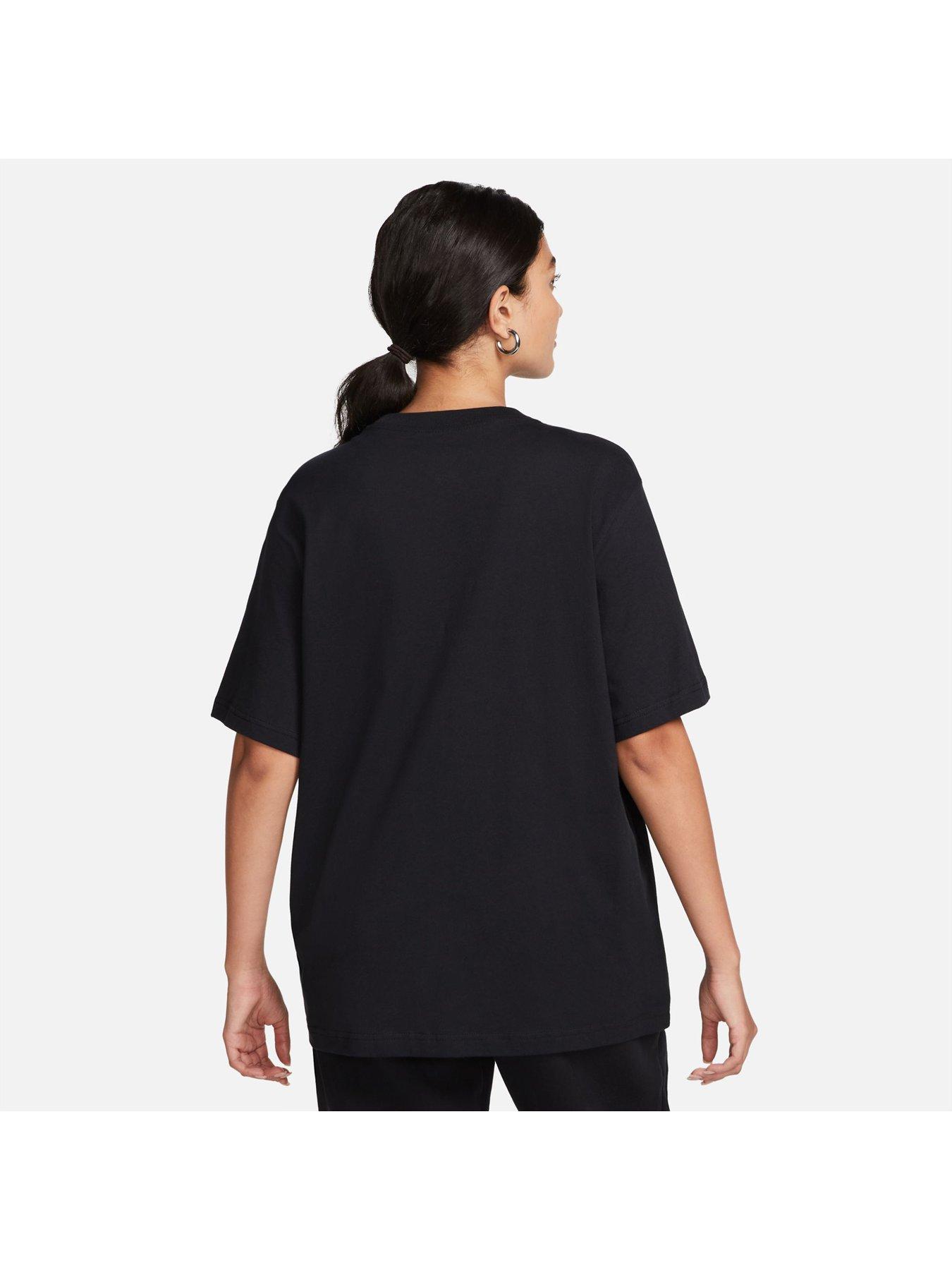 Nike Womens Essential T-Shirt - Black/White