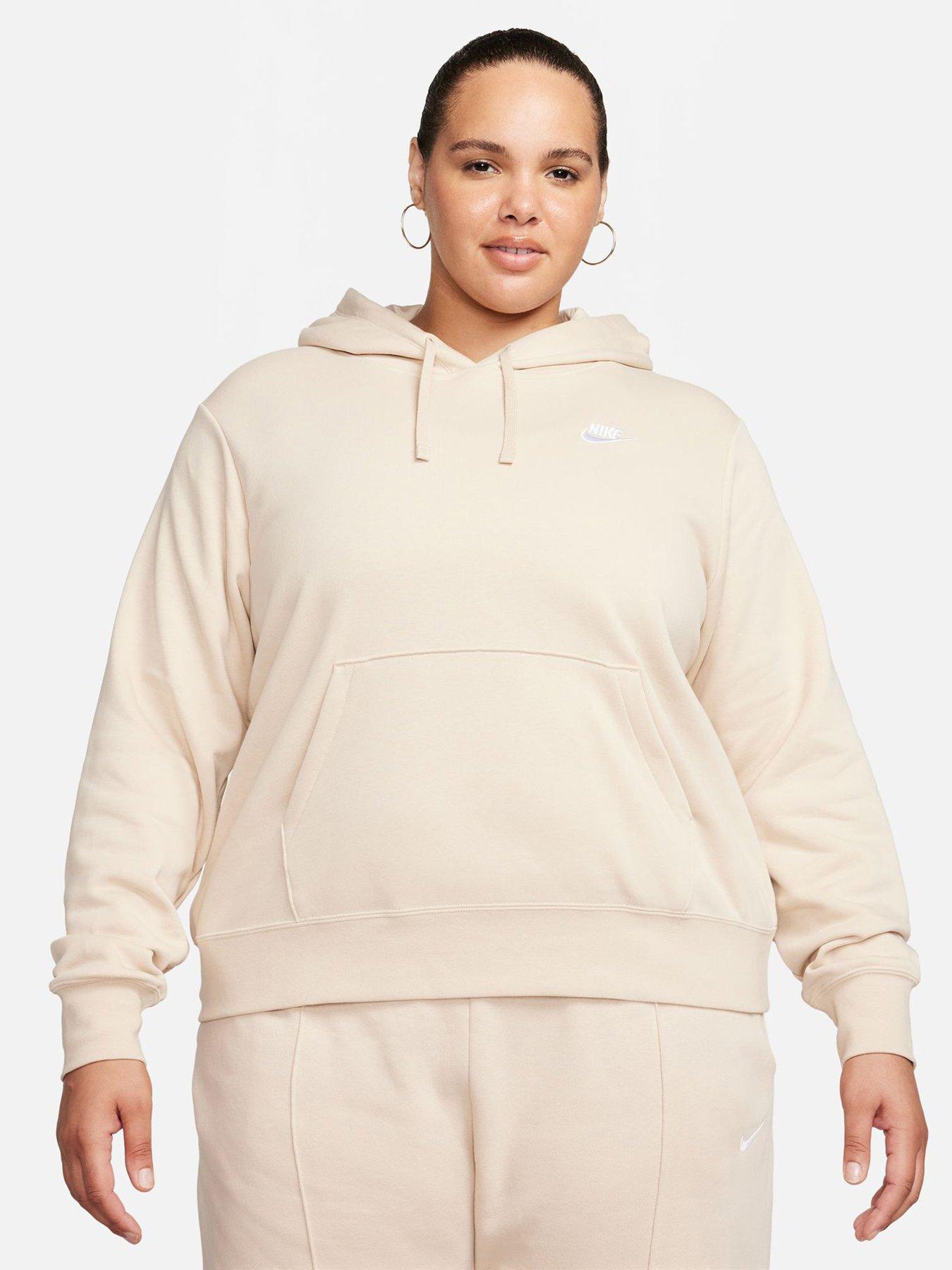 Nike Sportswear Club Fleece Women's Funnel-Neck Hoodie (Plus Size