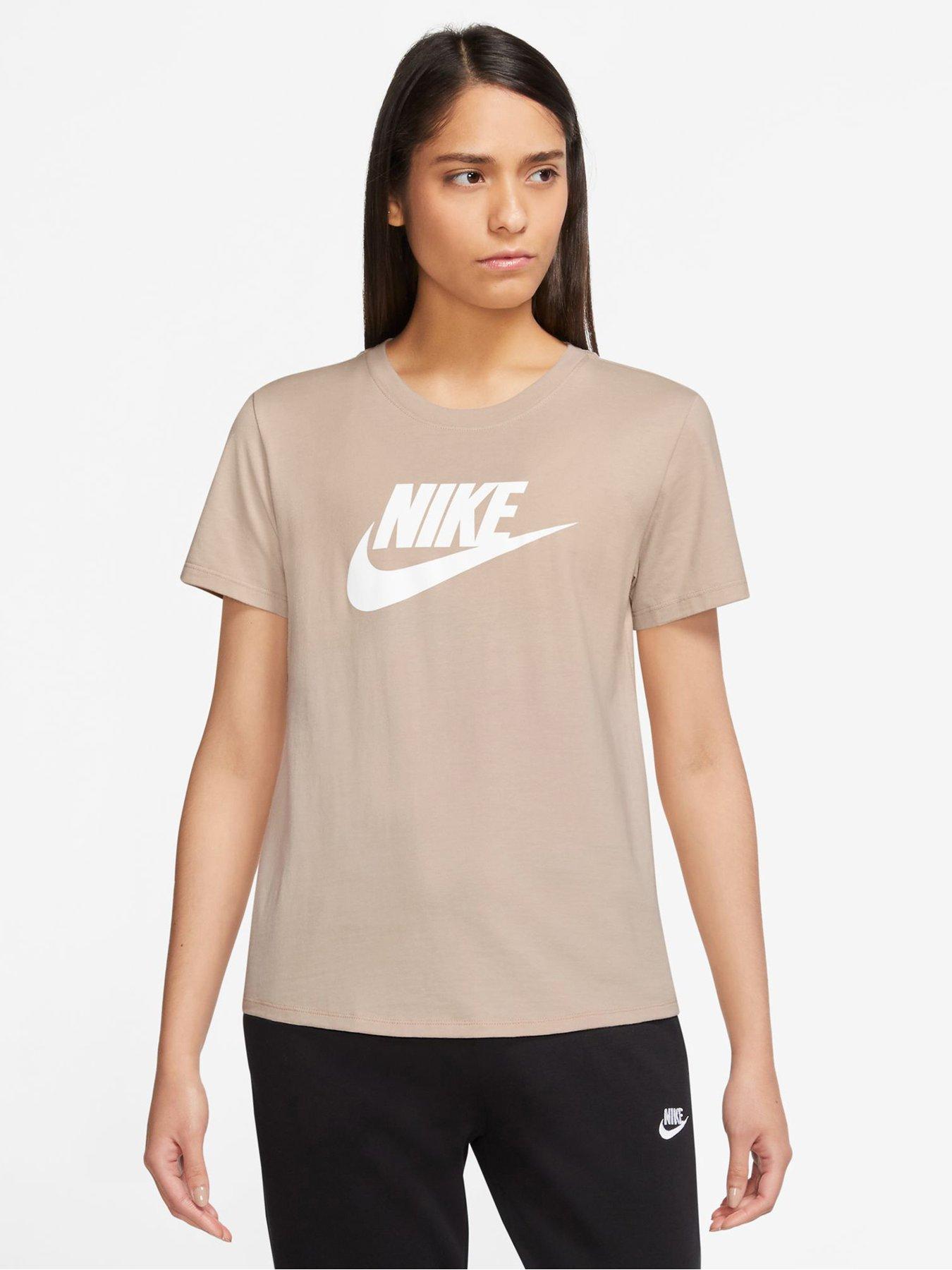 Beige nike cheap t shirt