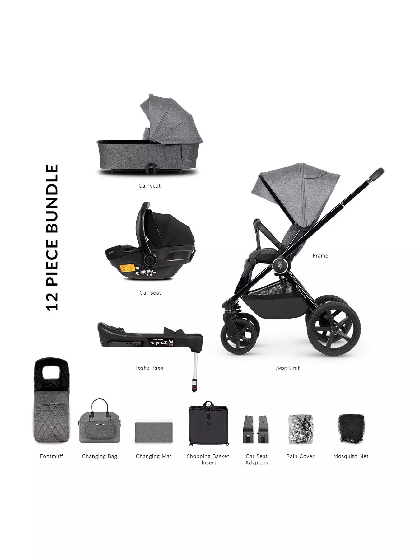 Double Layer l Travel Cot Complet Duo Details l Asalvo 