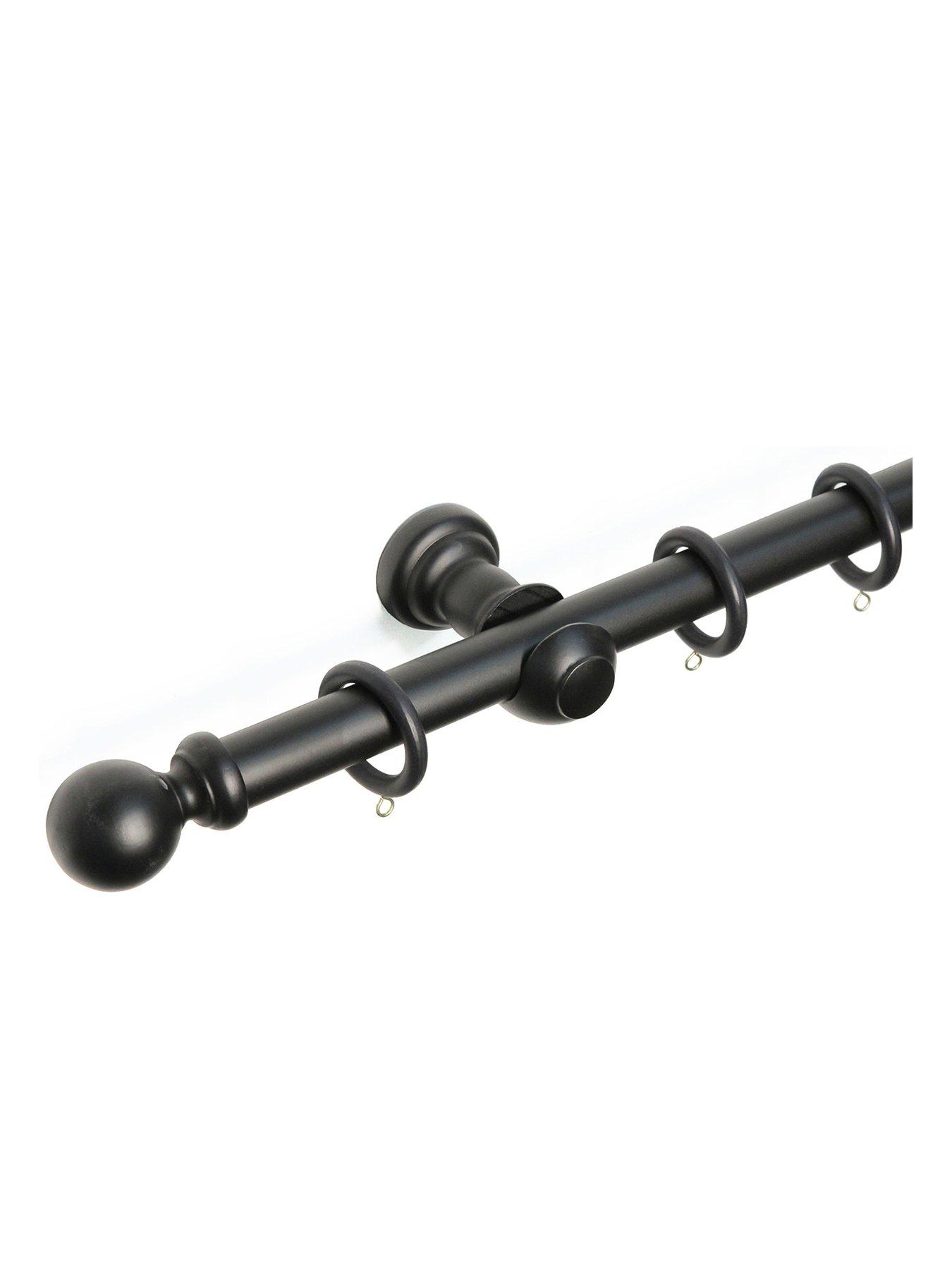 Product photograph of Galloway Ball Finial 28mm Pole 180cm from very.co.uk