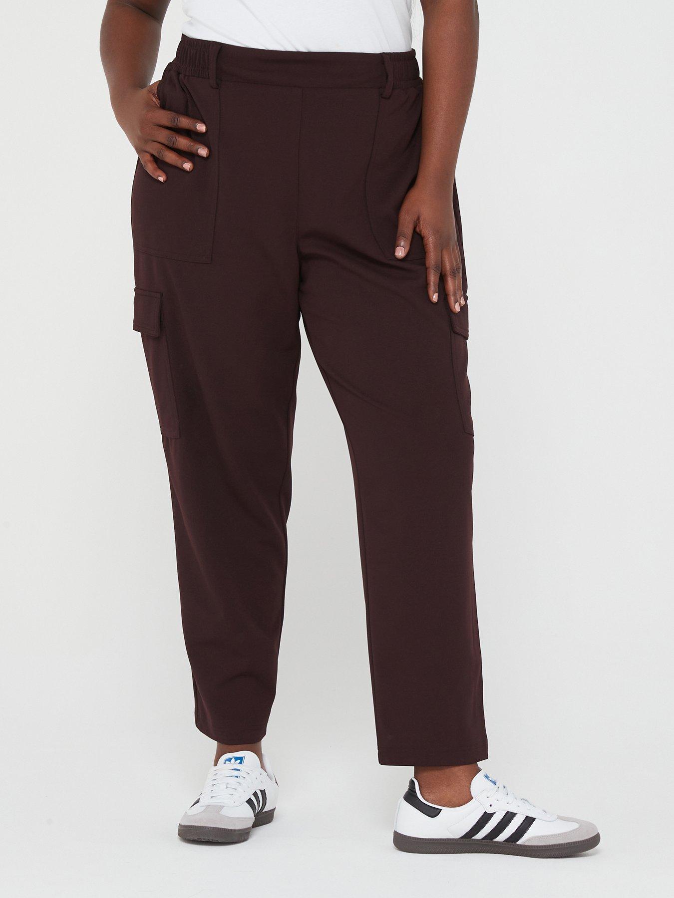 CURVE - CARGO TROUSERS, Brown