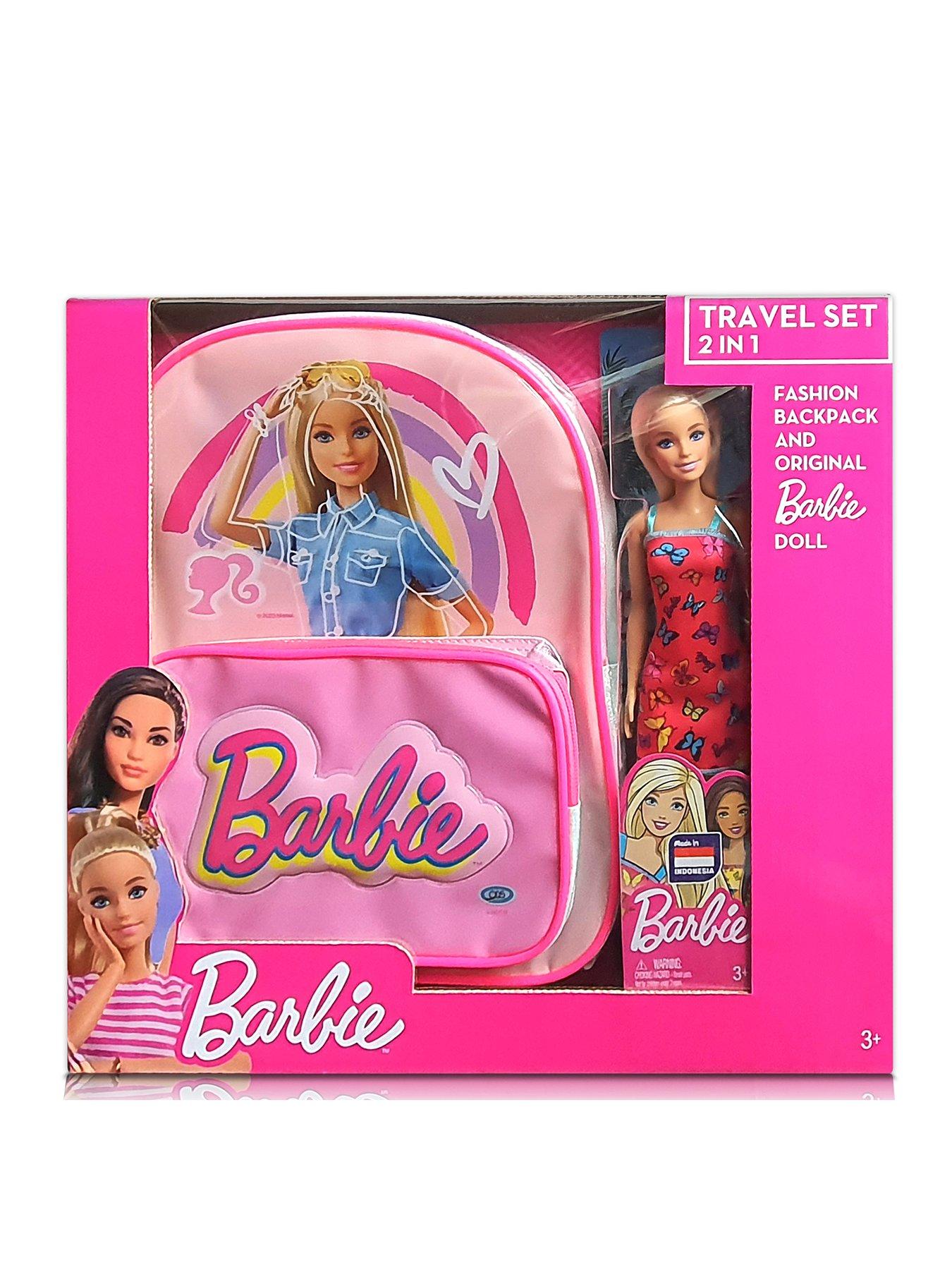 Barbie Travel Set Backpack and Doll