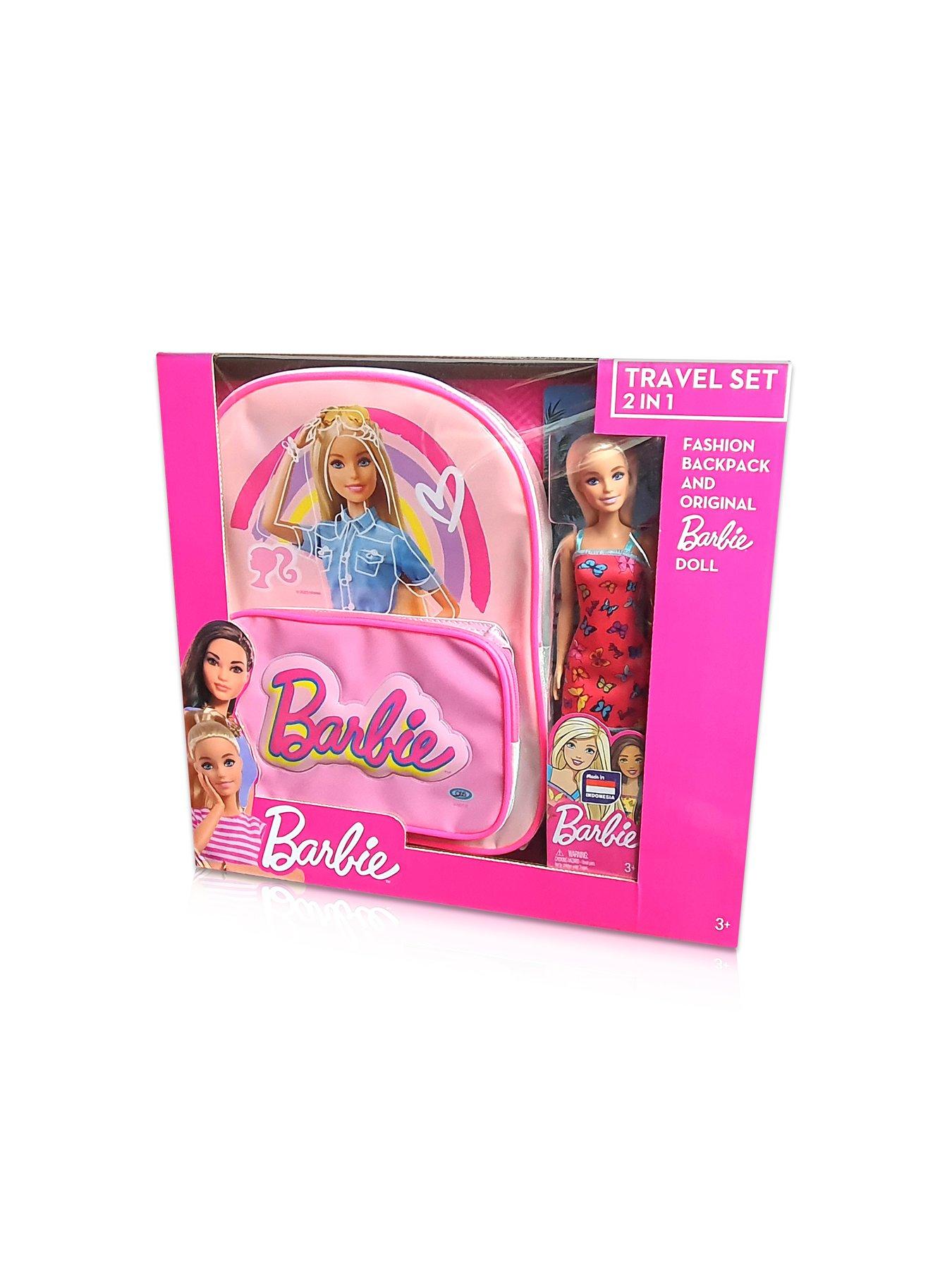 Barbie Travel Set Backpack and Doll