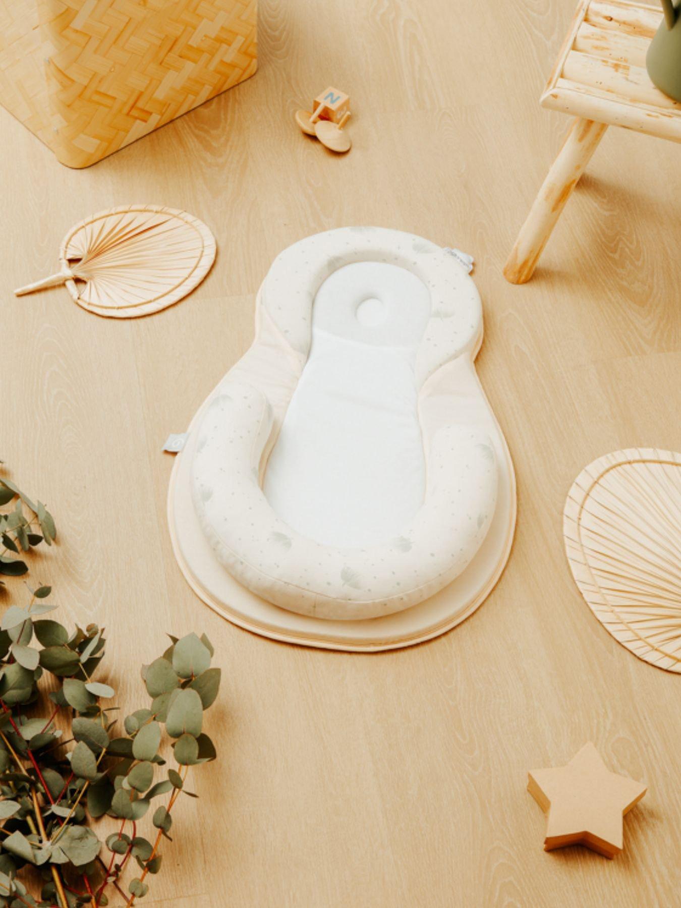 Babymoov Cosydream Fresh Newborn Cuddle Baby Nest/Support Lounger- Off ...