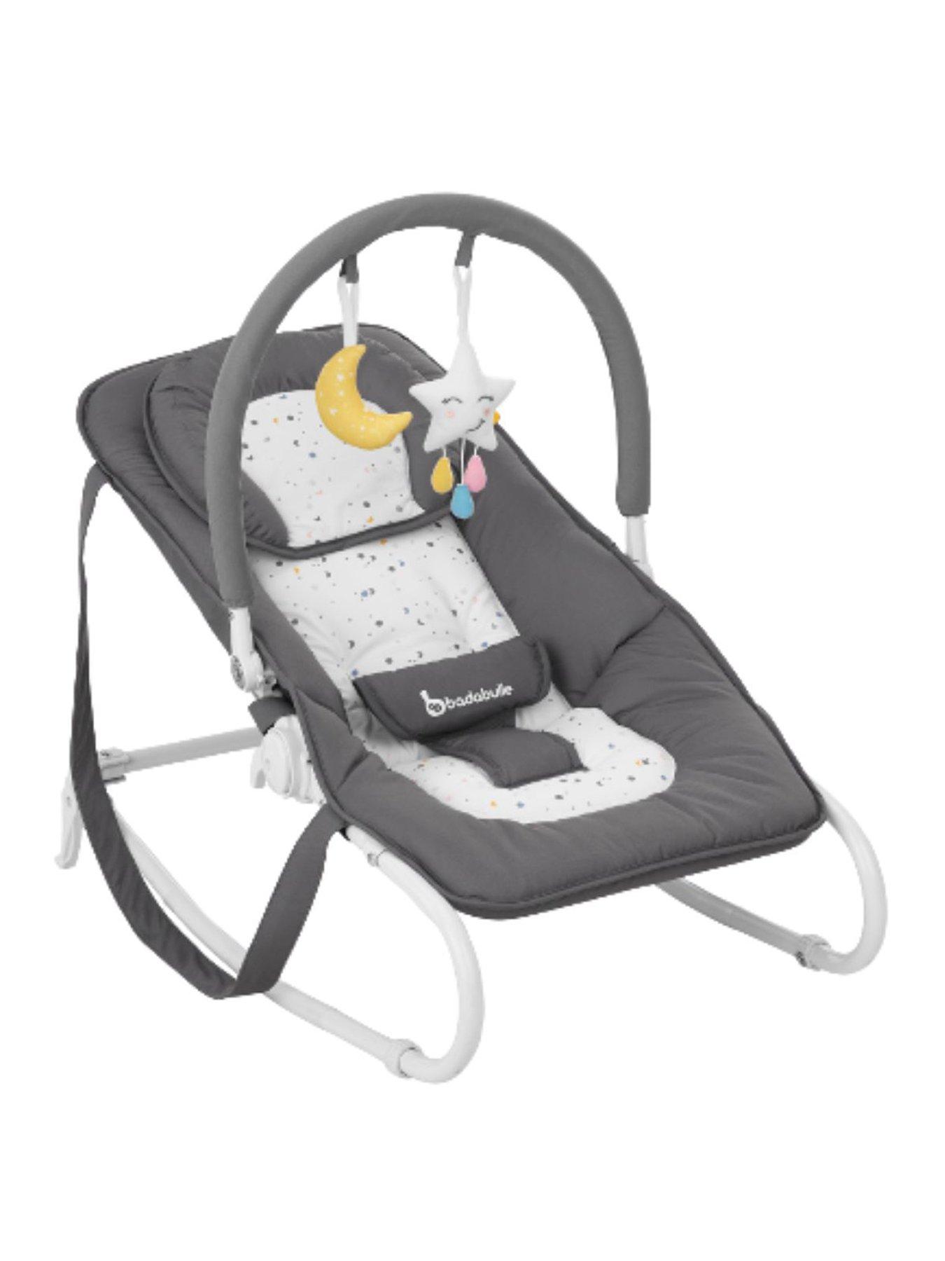 Badabulle Easy Nursery Baby Rocker Bouncer- Moonlight