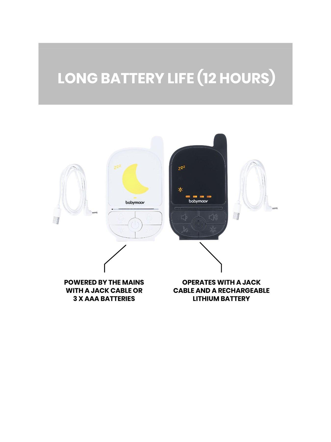 Baby monitor hot sale beeping noise