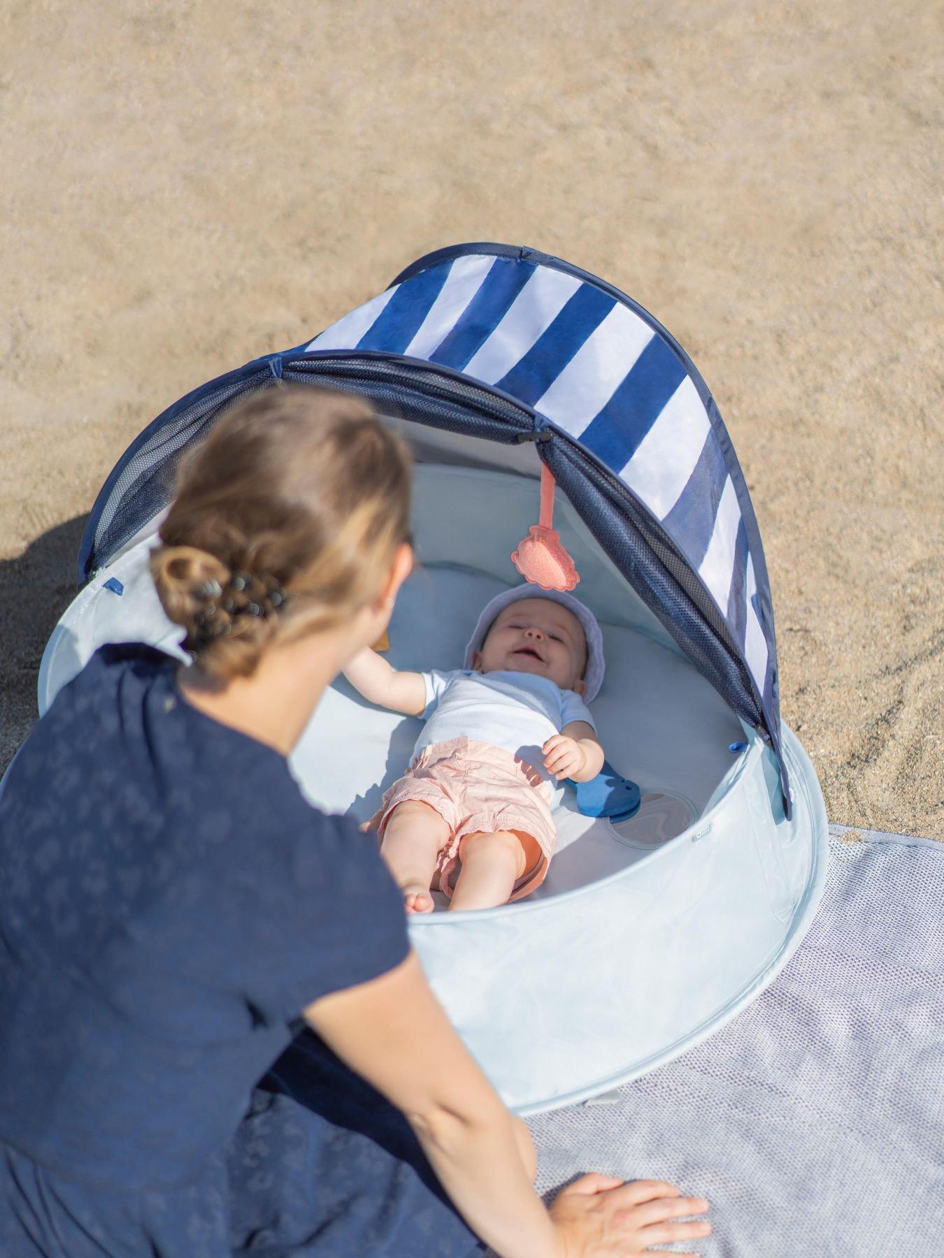 Image 6 of 7 of Babymoov Aquani Pop-Up Anti UV Summer Tent and Paddling Pool Mariniere 0+