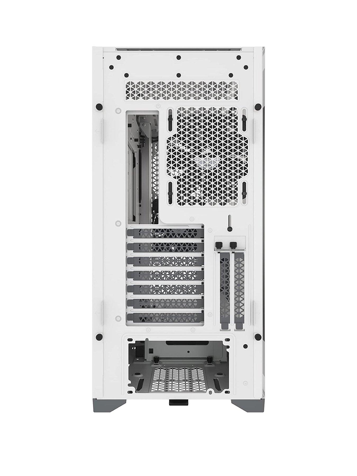 CORSAIR 5000D Airflow Tempered Glass Mid-Tower, White Gaming Desktop ...