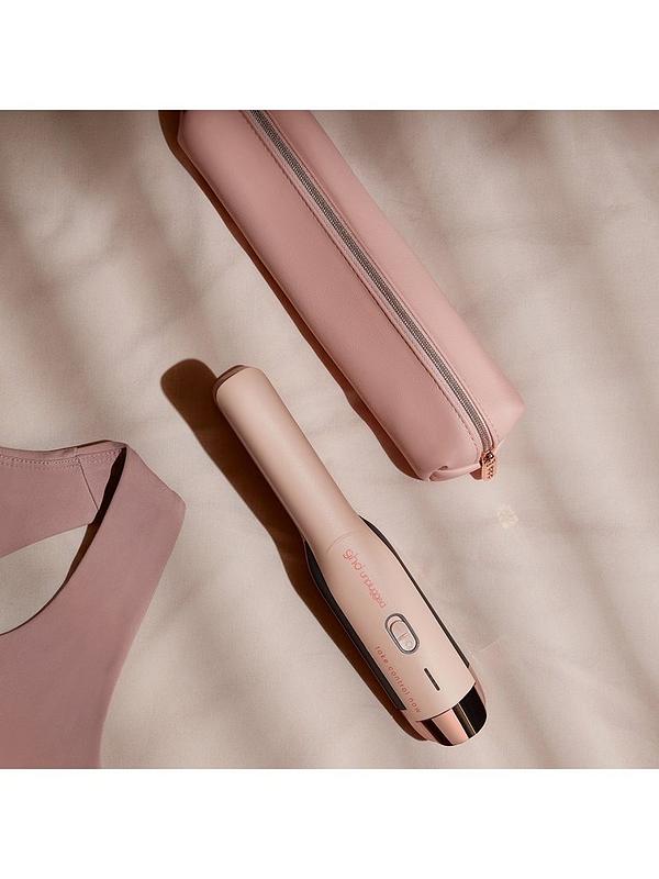 Image 4 of 5 of ghd Unplugged Limited Edition Cordless Hair Straightener - Pink Peach Charity Edition