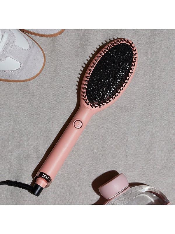 Image 4 of 5 of ghd Glide Limited Edition Hot Brush - Pink Peach Charity Edition