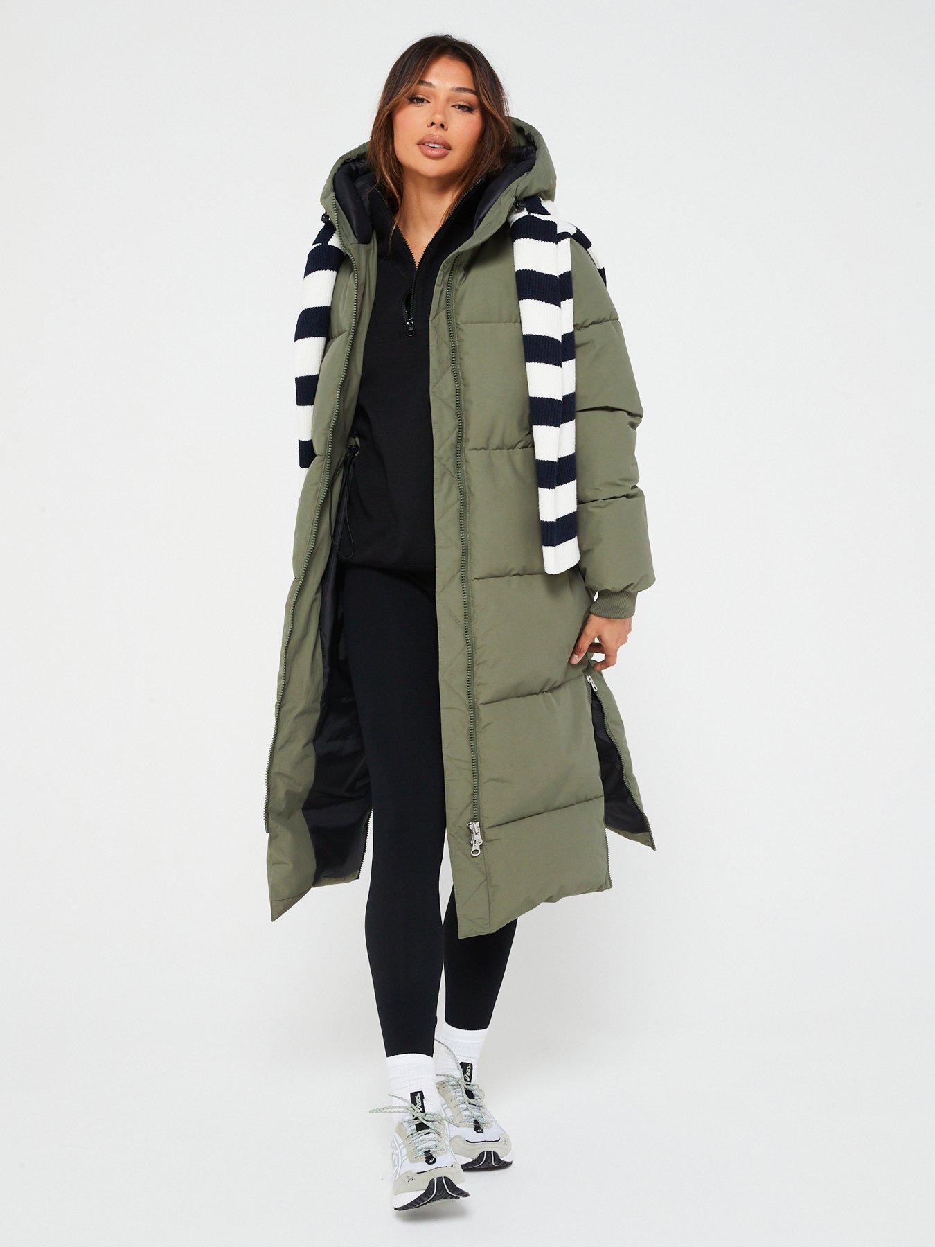 Waterproof Padded Longline Puffer Coat