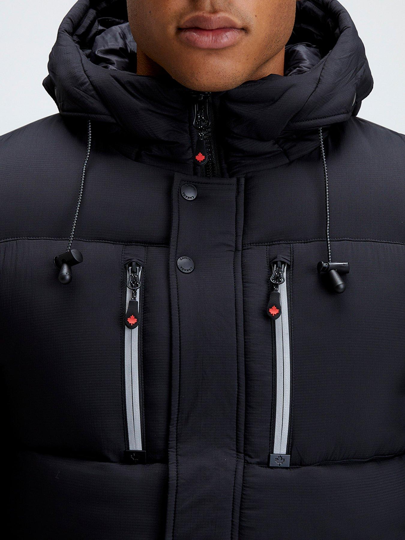 Image 6 of 6 of Zavetti Canada Atlin Padded Jacket - Black&nbsp;