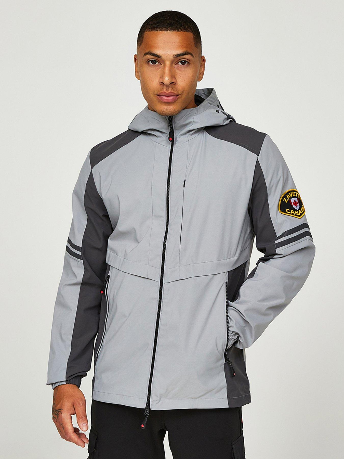 Zavetti Canada Delfino Windrunner - Dark Grey | very.co.uk