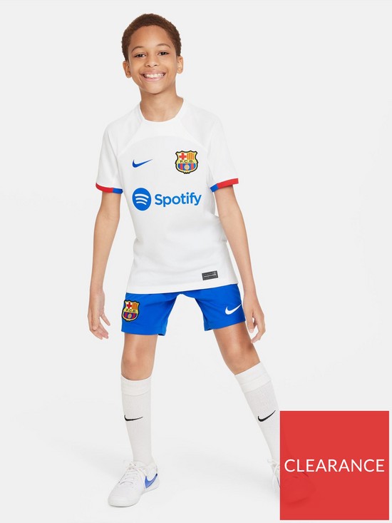 stillFront image of nike-barcelona-youth-2324-away-stadium-replica-shirt-white