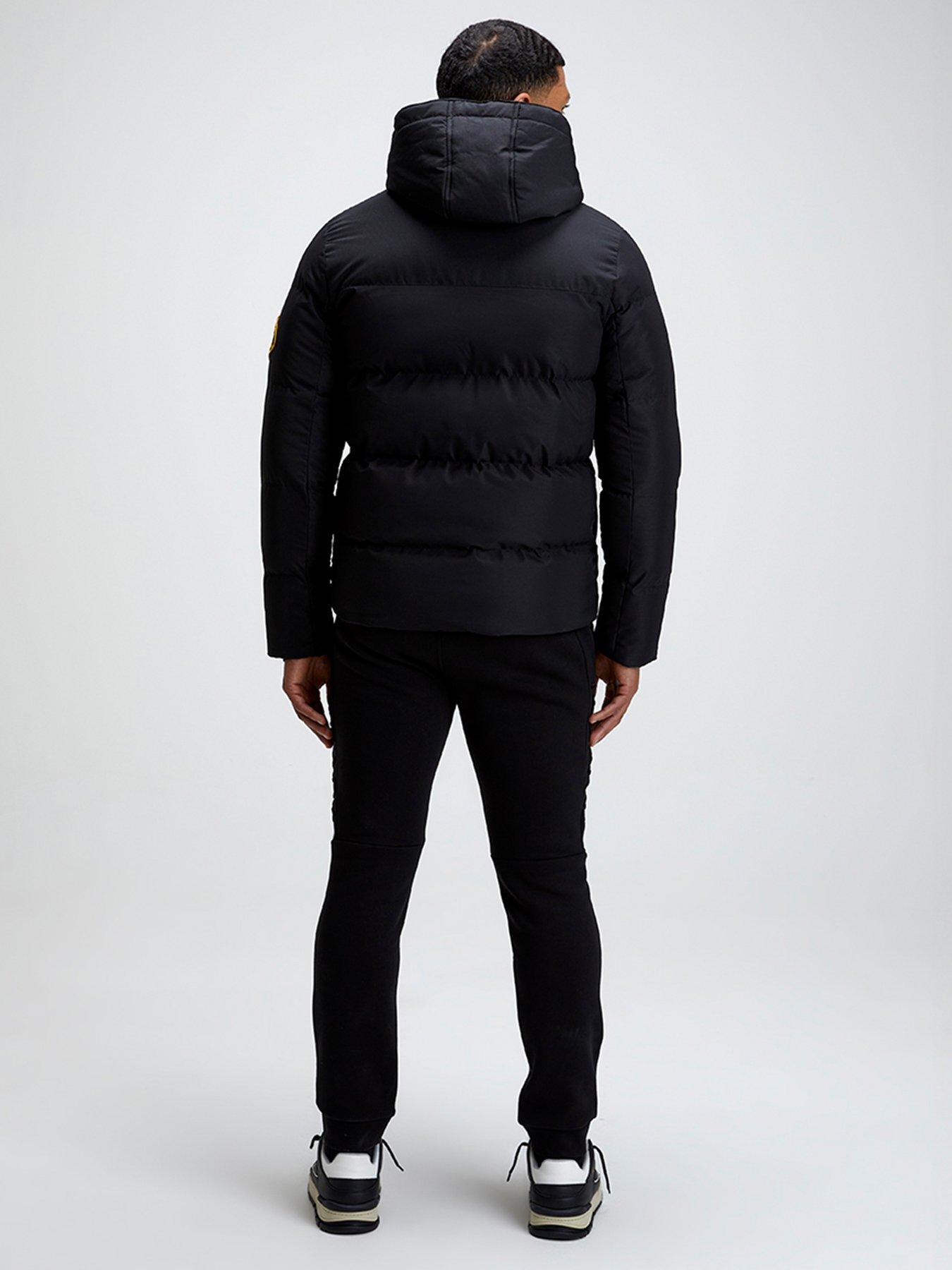 Zavetti Canada Malvini 2.0 Padded Jacket - Black | Very.co.uk