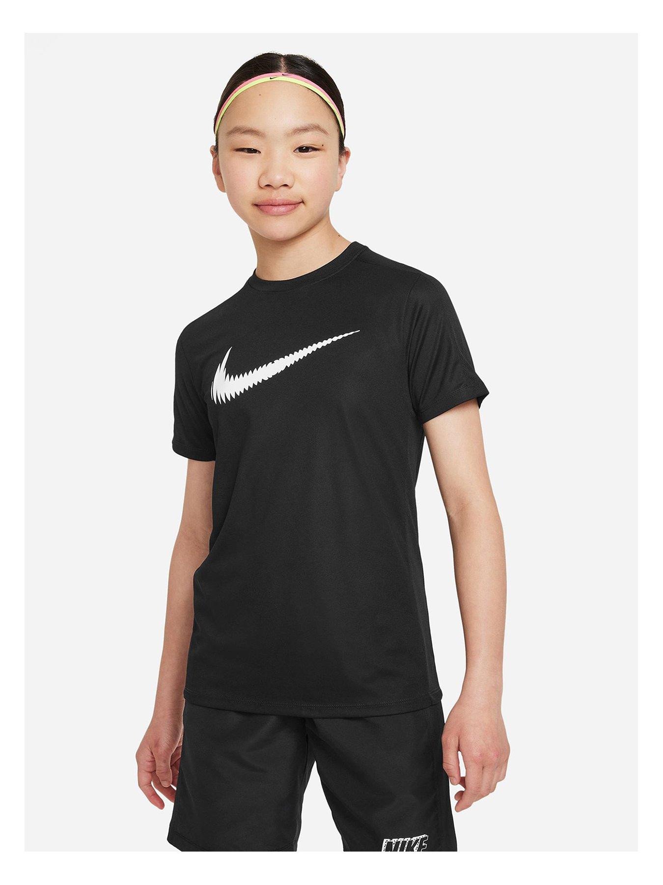 Nike training shop tops junior