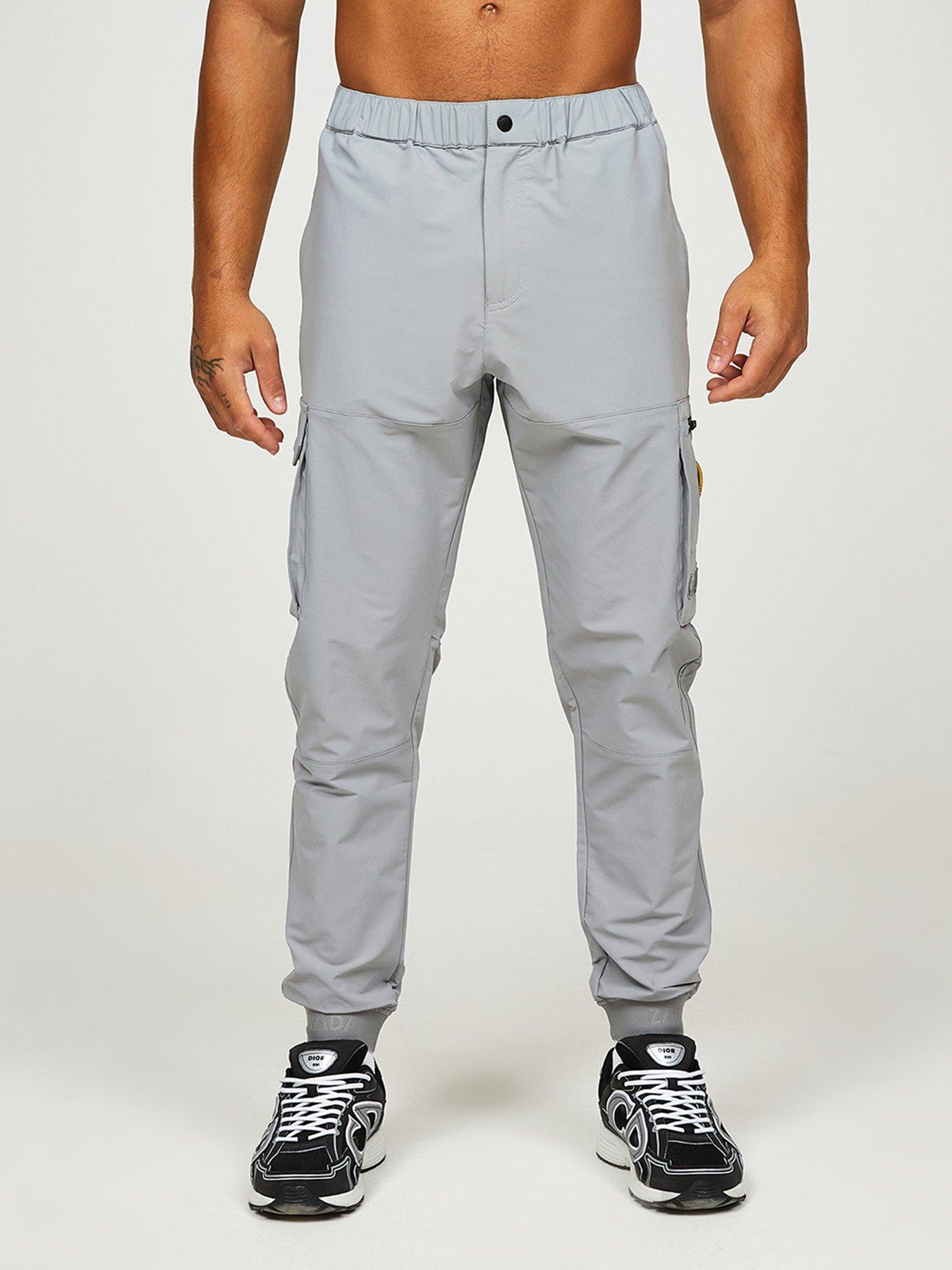 Zavetti Canada Nollizo Woven Cargo Pant Light Grey very.co.uk