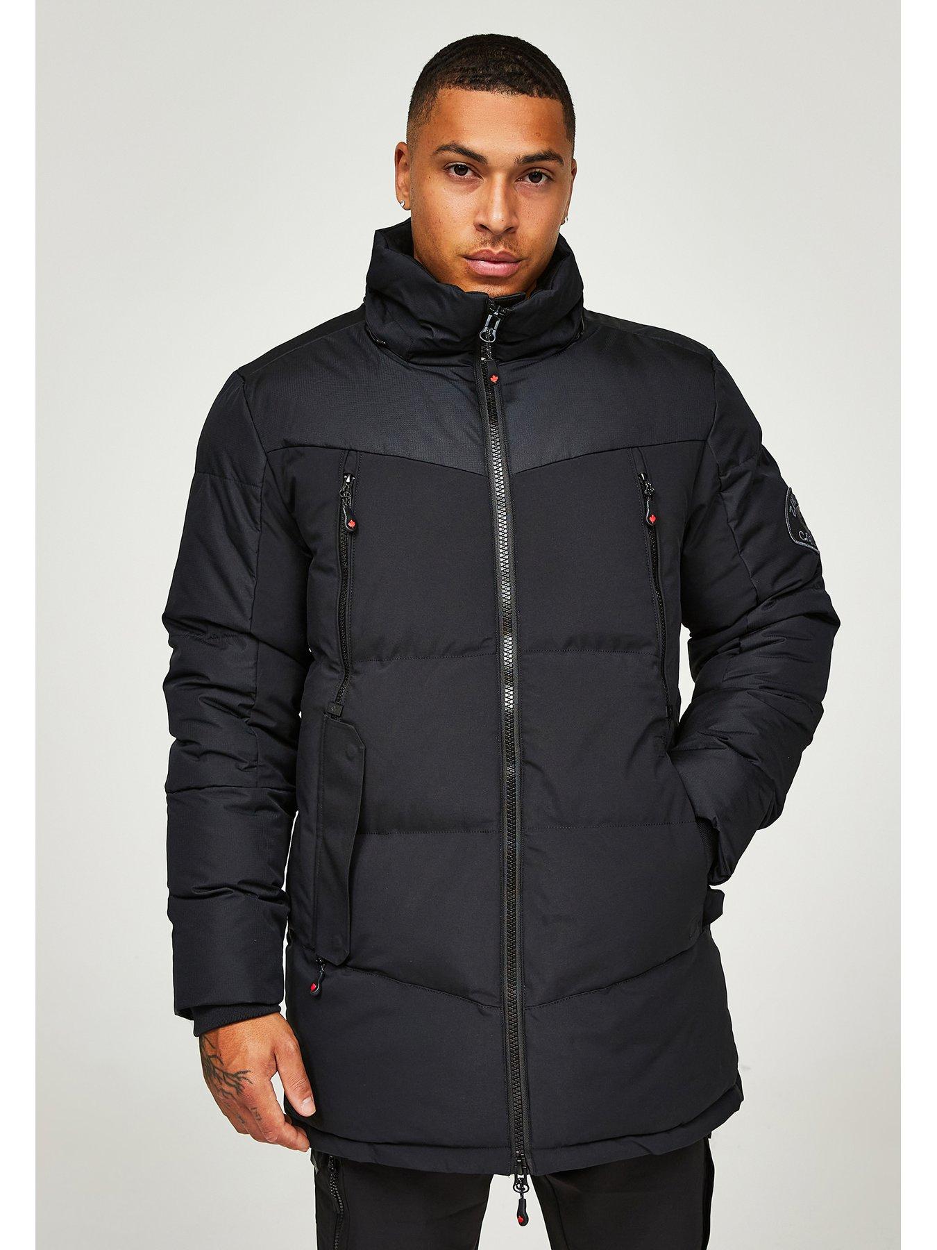 Zavetti Canada Fevaldo Padded Jacket - Black | very.co.uk