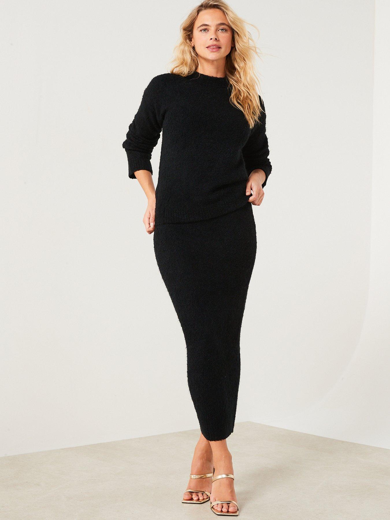 Image 3 of 6 of V by Very Boucle Coord Crew Neck Jumper