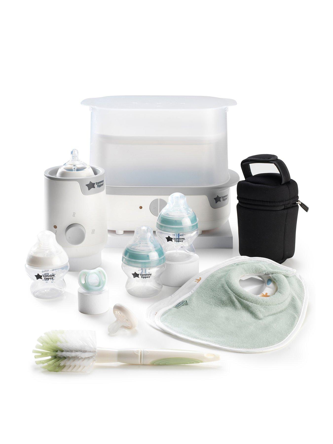 Tommee Tippee Electric Steam Steriliser, Closer to Nature Baby Bottles &  Perfect Prep Day and Night