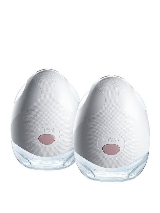 front image of tommee-tippee-double-wearable-breast-pump