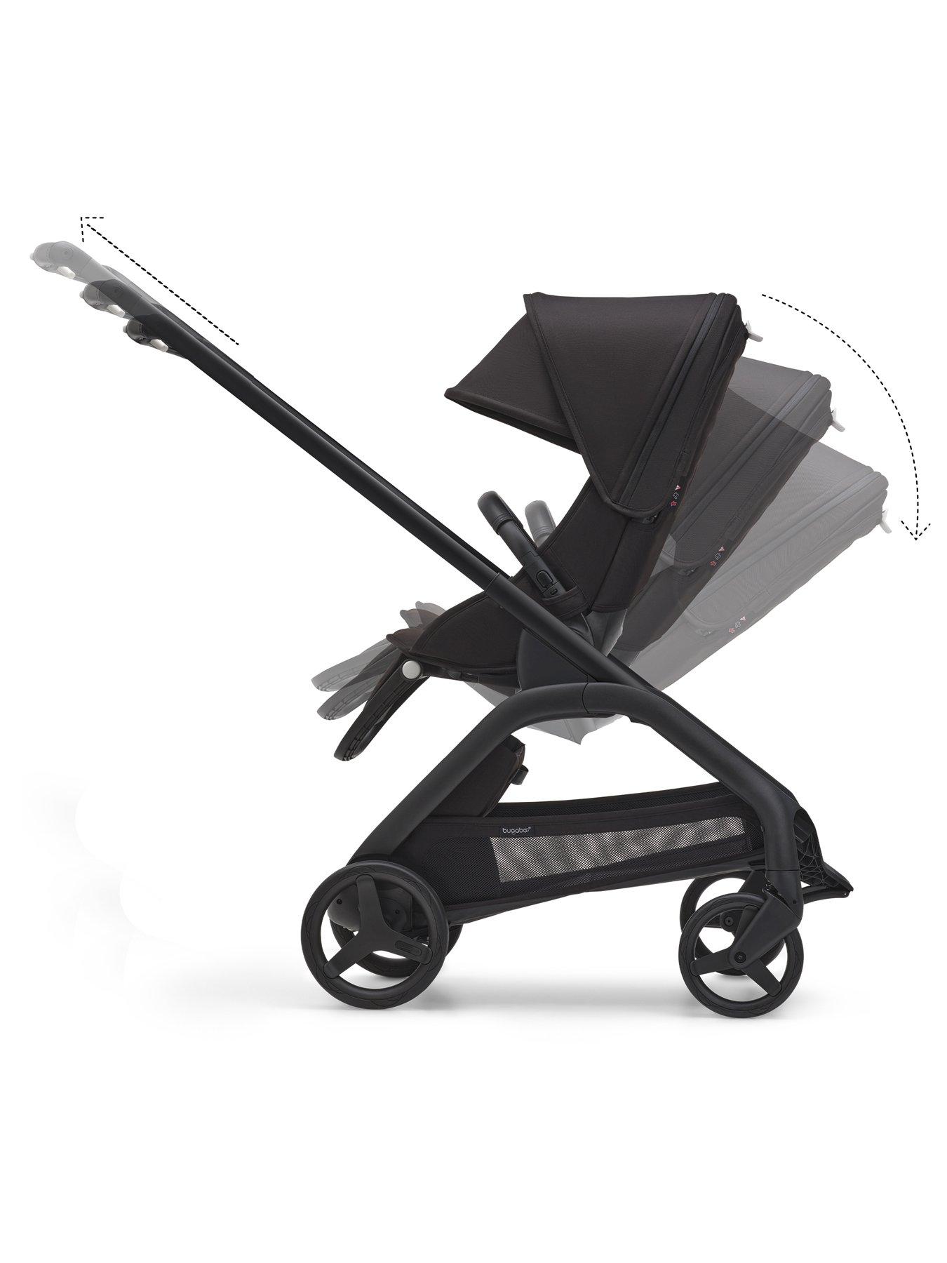 Image 6 of 8 of Bugaboo Dragonfly Complete Stroller&nbsp;- Black/Midnight Black