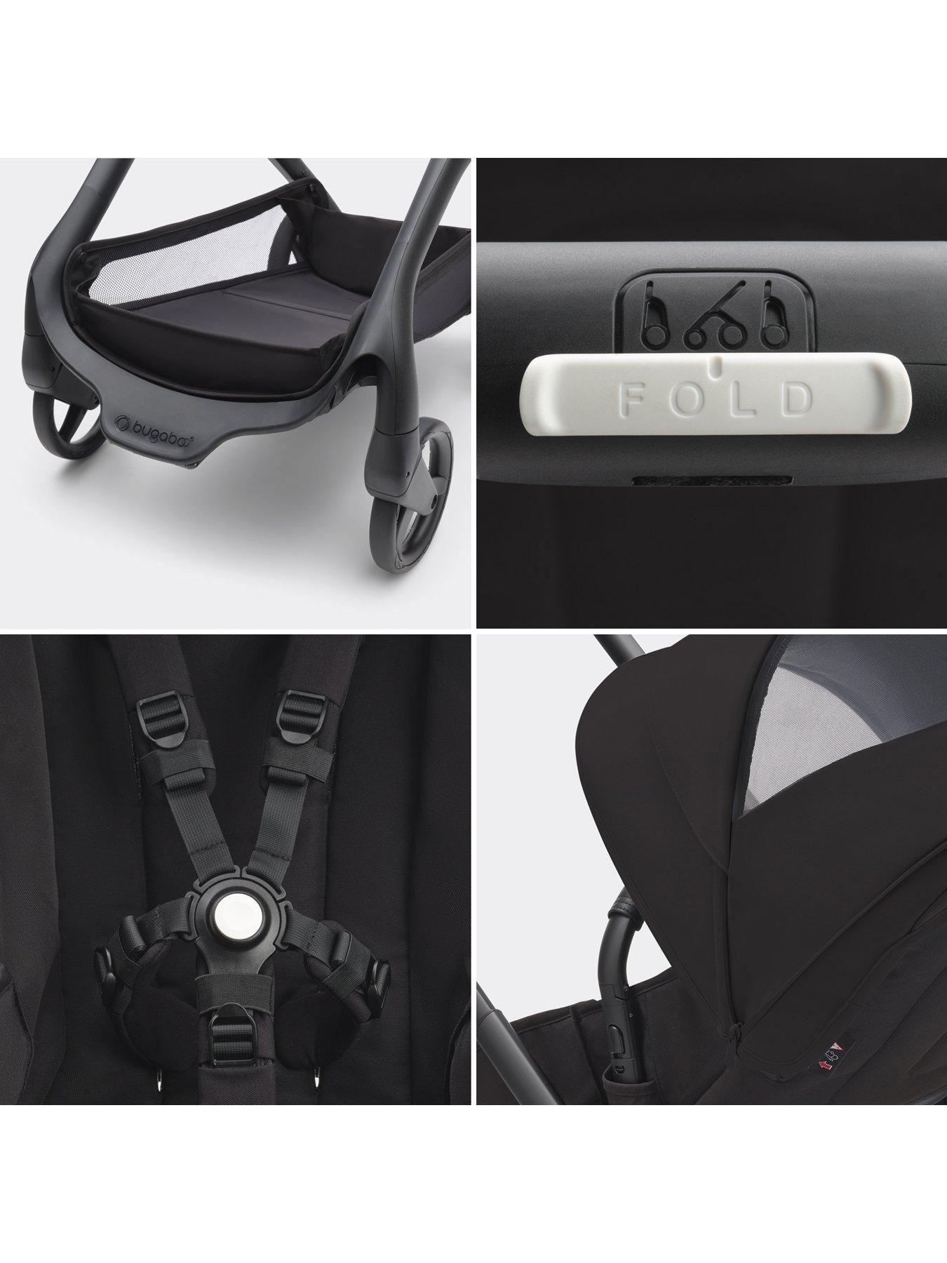 Image 7 of 8 of Bugaboo Dragonfly Complete Stroller&nbsp;- Black/Midnight Black