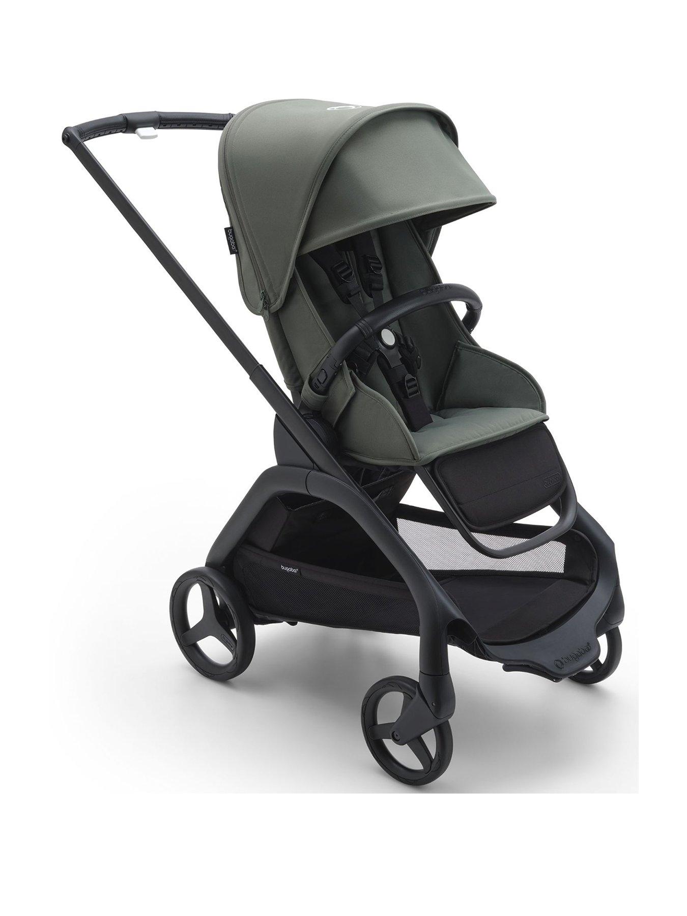 Bugaboo Dragonfly Complete Stroller Black/Forest Green