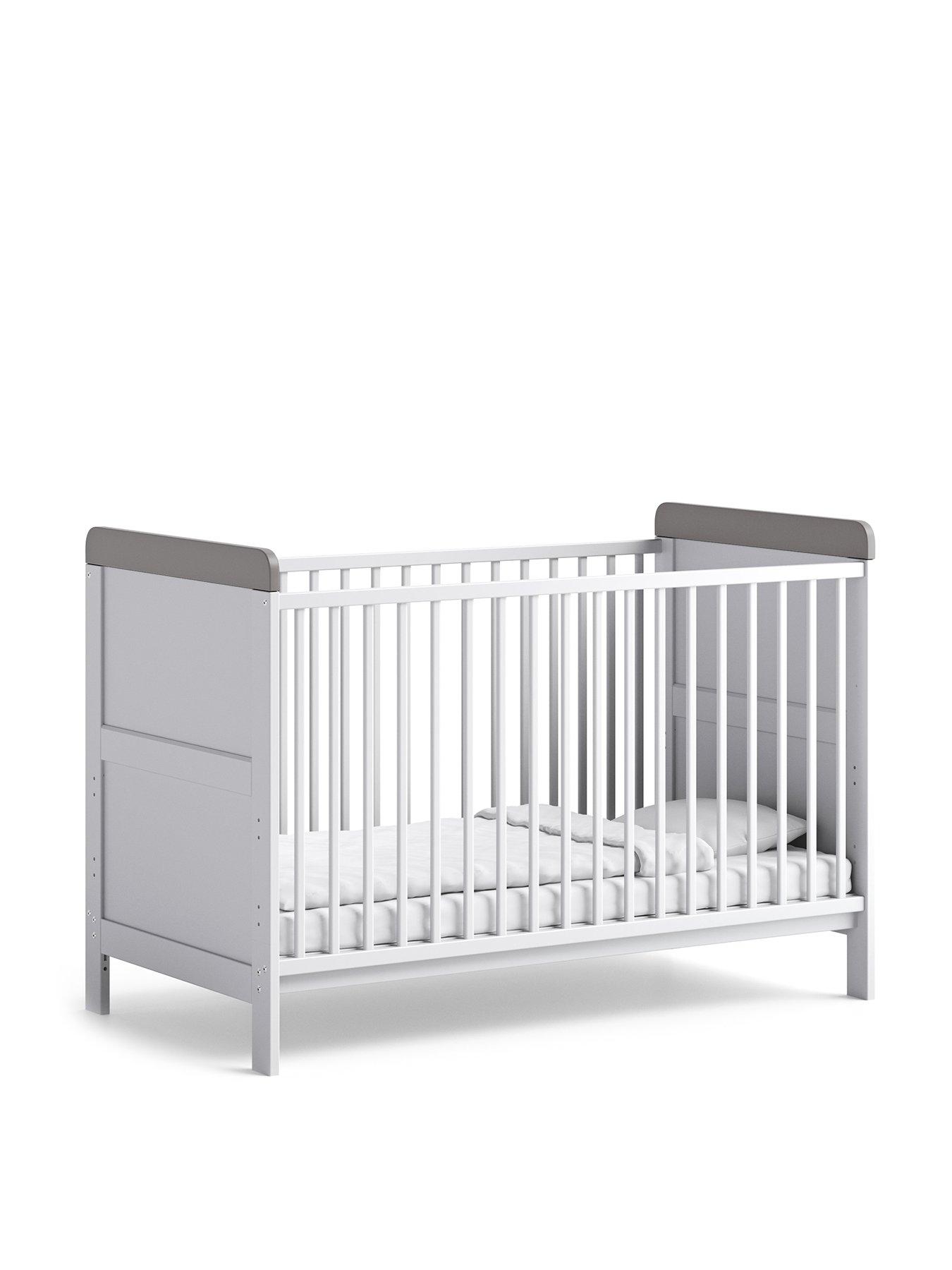 Image 2 of 7 of Little Acorns Classic 2-Tone 3-Piece Furniture Set&nbsp;- White/Grey