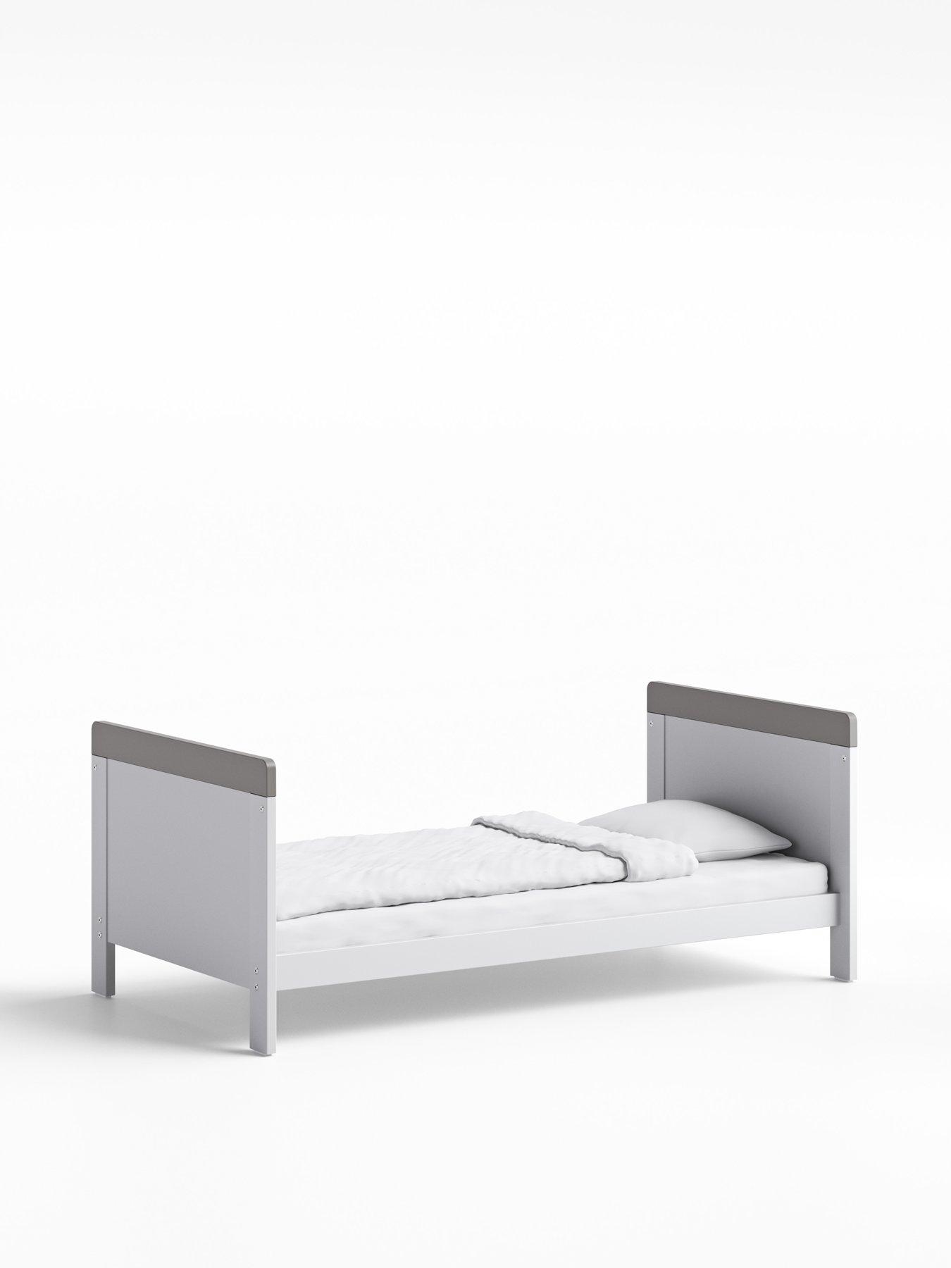 Image 4 of 7 of Little Acorns Classic 2-Tone 3-Piece Furniture Set&nbsp;- White/Grey