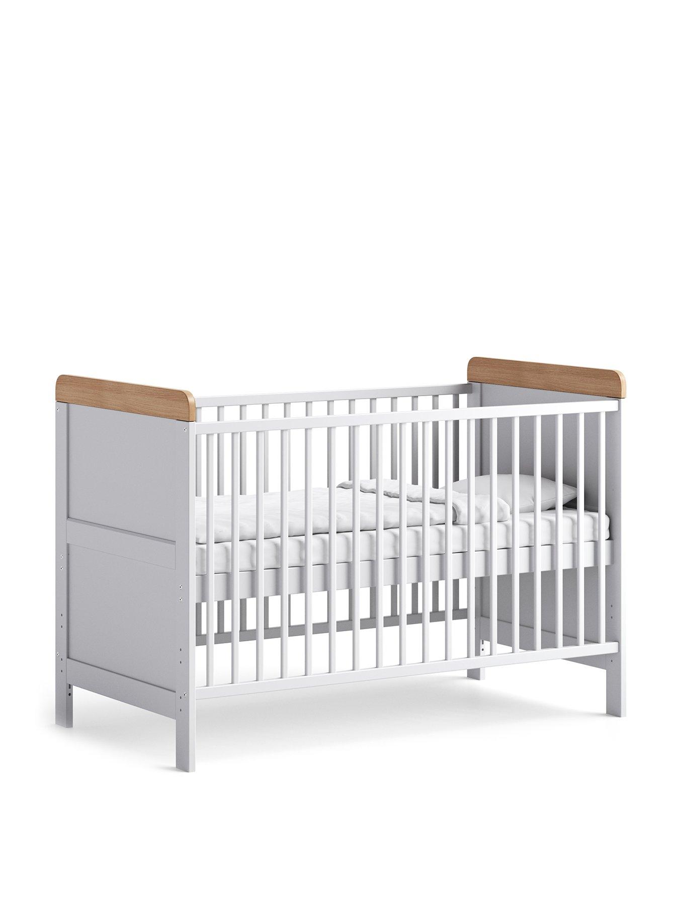 Image 2 of 7 of Little Acorns Classic 2 Tone 2 Piece Furniture Set&nbsp;- White/Oak