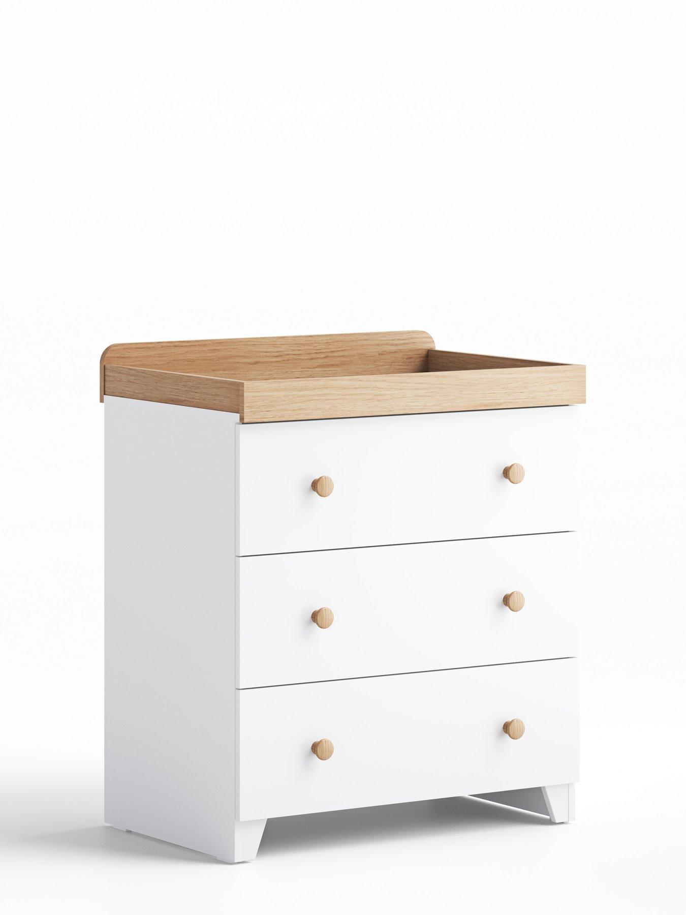 Image 5 of 7 of Little Acorns Classic 2 Tone 2 Piece Furniture Set&nbsp;- White/Oak