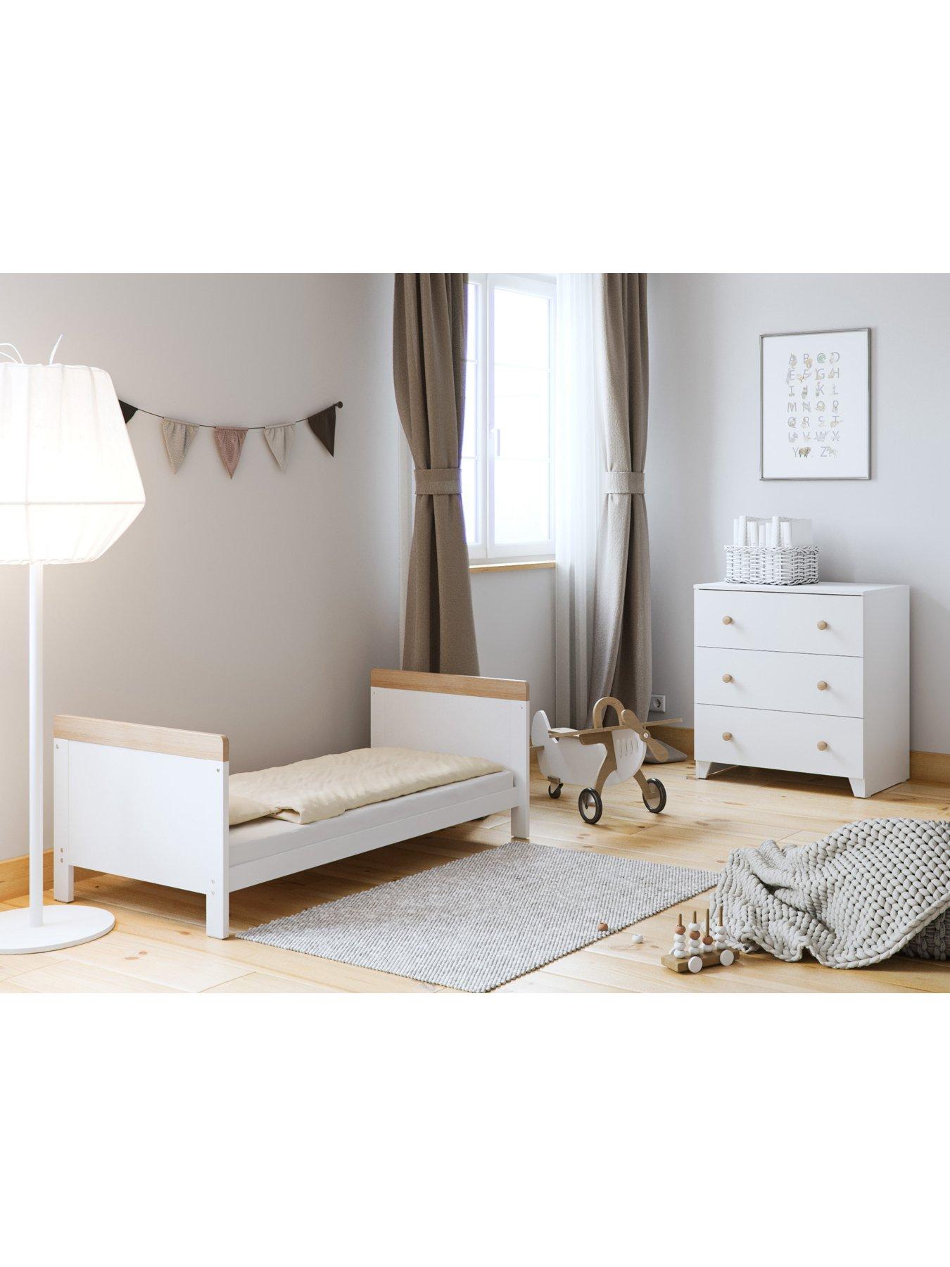 Image 7 of 7 of Little Acorns Classic 2 Tone 2 Piece Furniture Set&nbsp;- White/Oak