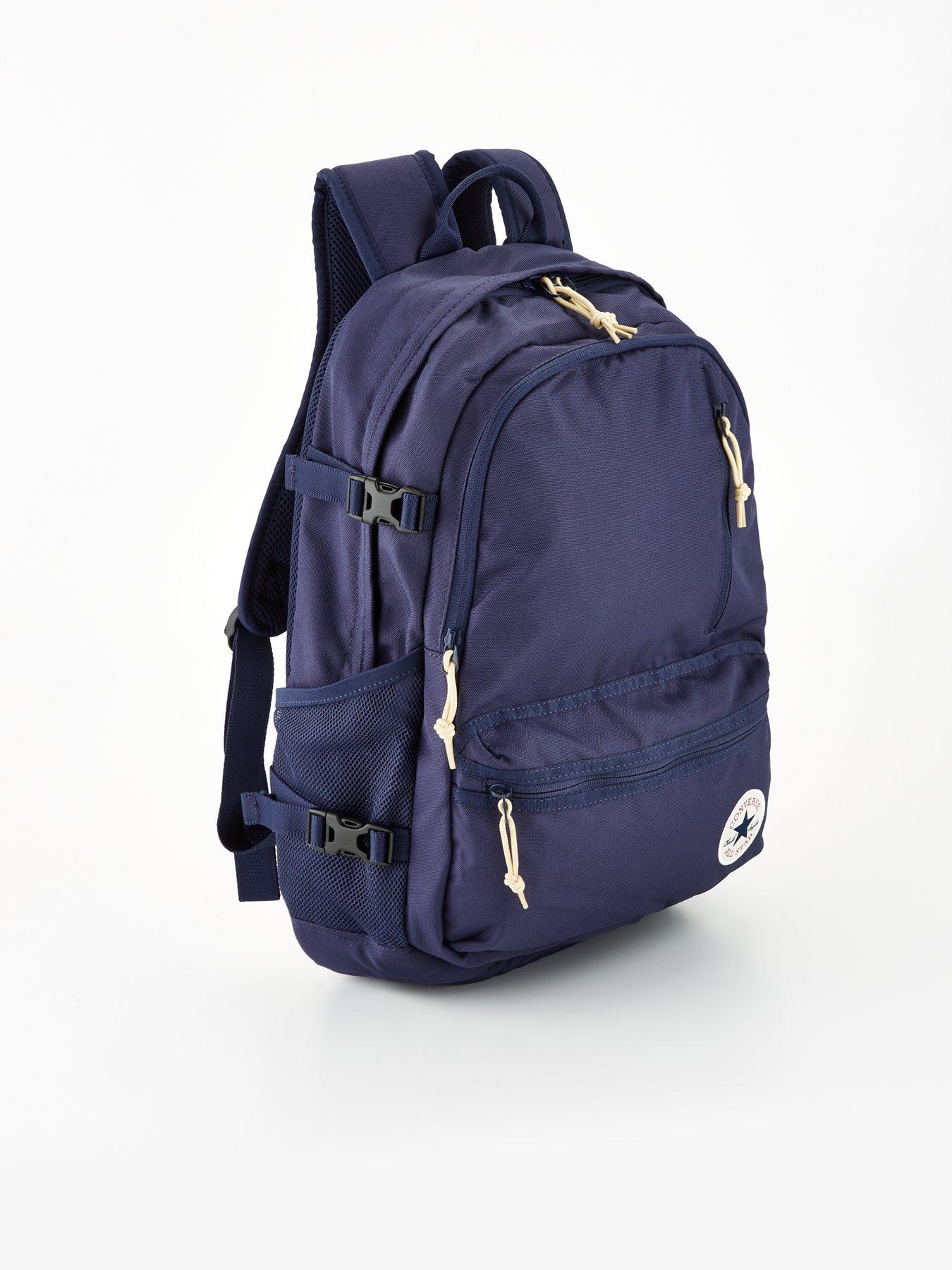 Converse Straight Edge Backpack Navy very.co.uk