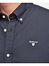  image of barbour-very-exclusive-oxtown-long-sleeve-tailored-shirt-black